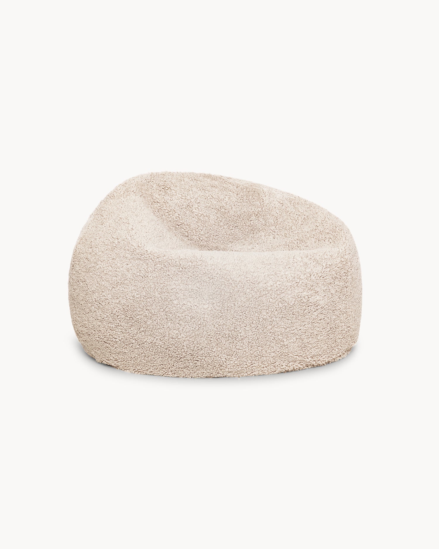 Pouf sacco per bambini in teddy