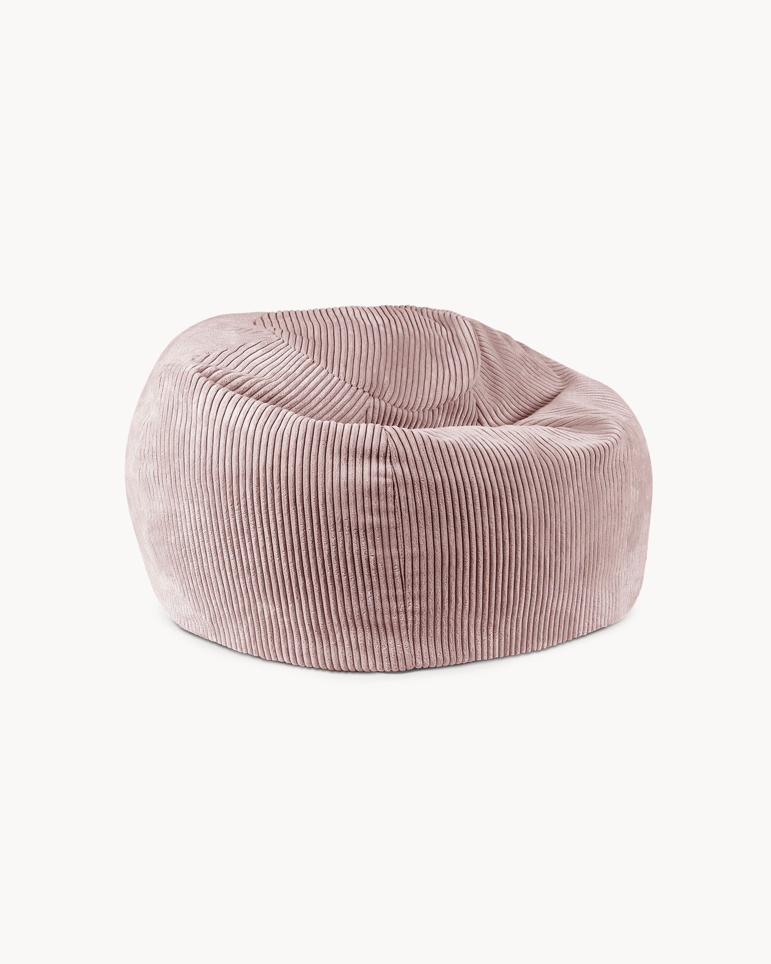 Pouf sacco per bambini in velluto a coste