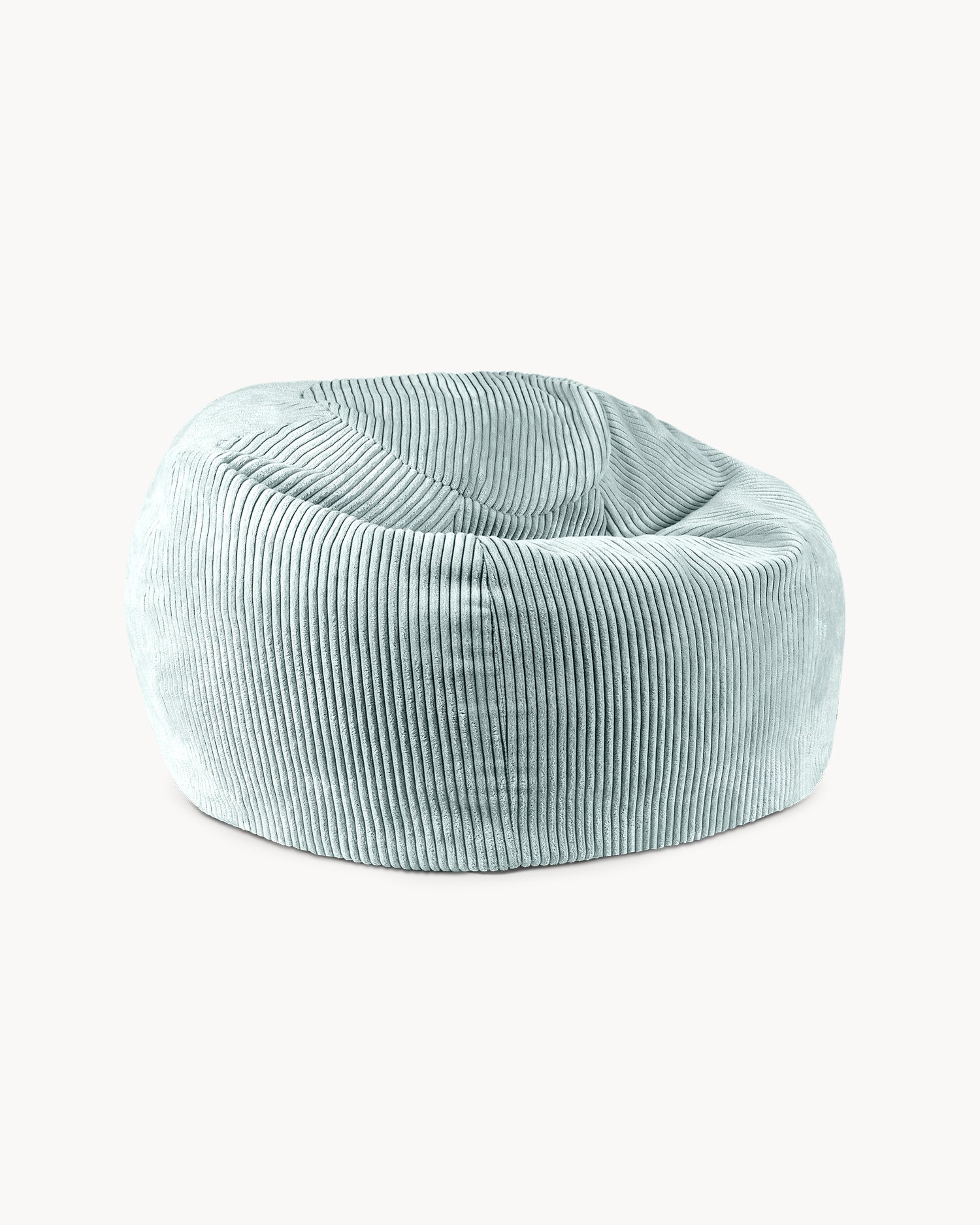 Pouf sacco per bambini in velluto a coste