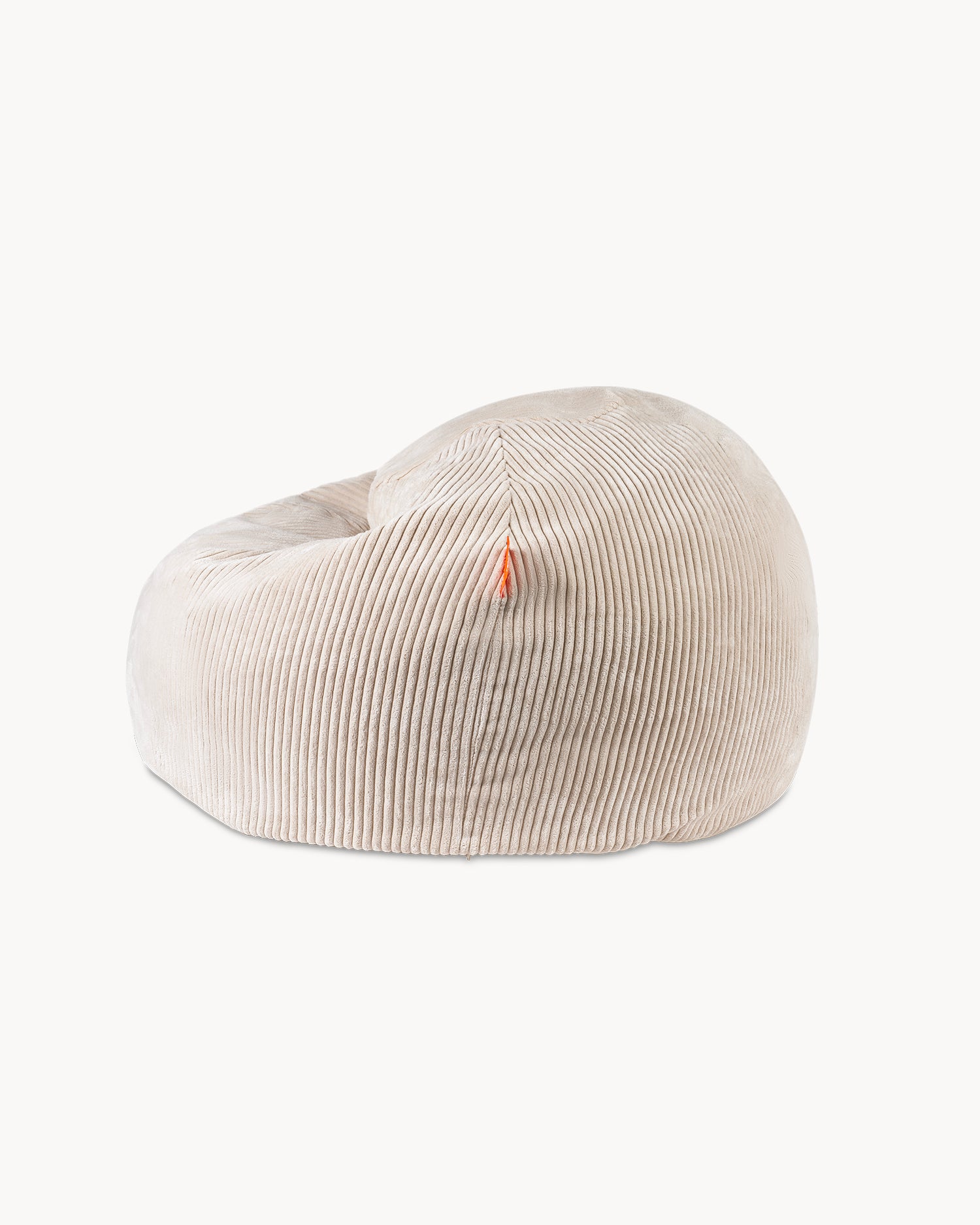 Pouf sacco per bambini in velluto a coste