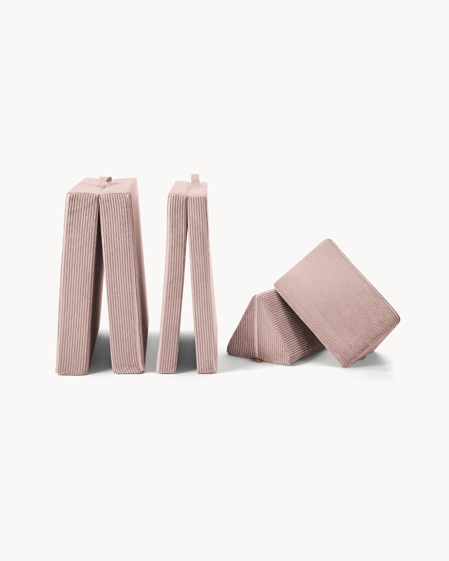 Divano modulare per bambini in velluto a coste