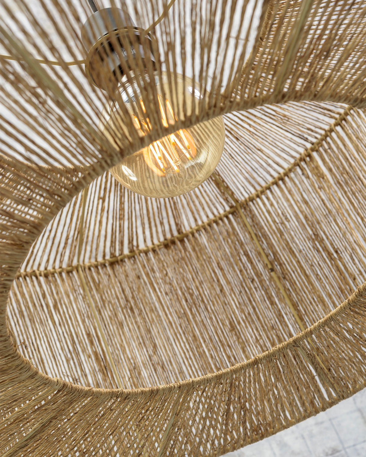 Lampada da soffitto in juta Iguazu