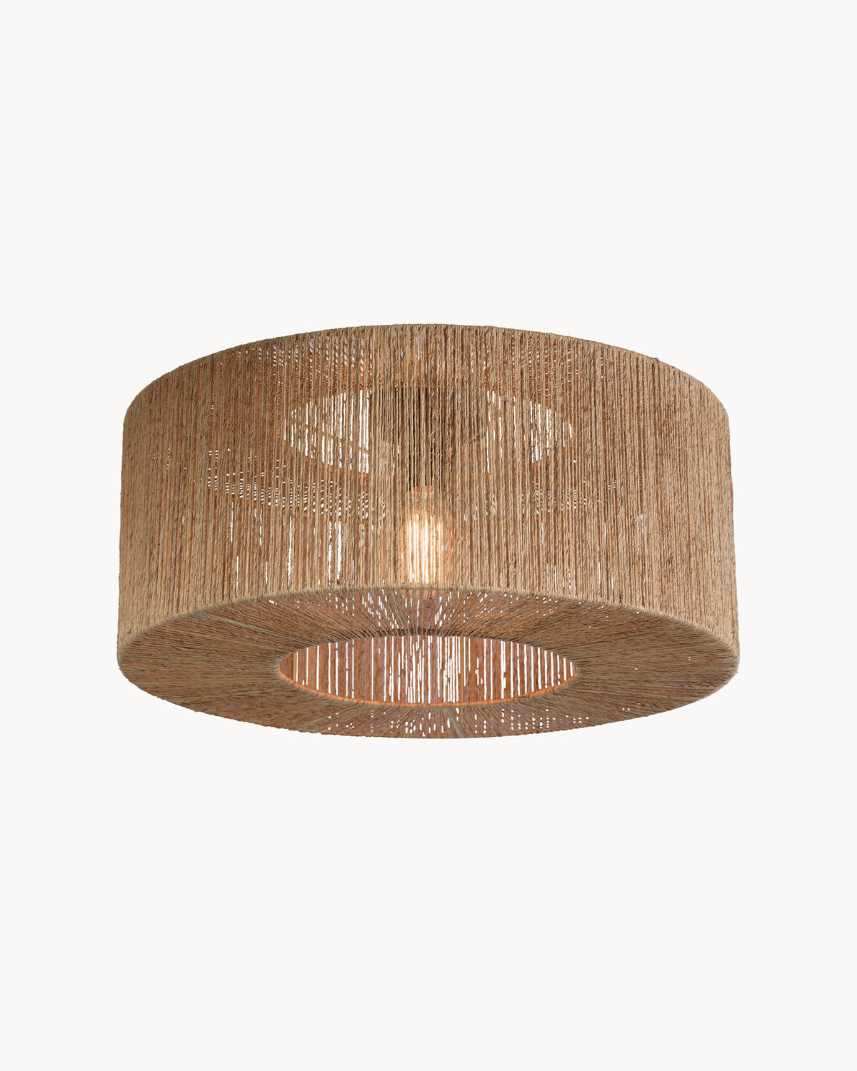 Lampada da soffitto in juta Iguazu