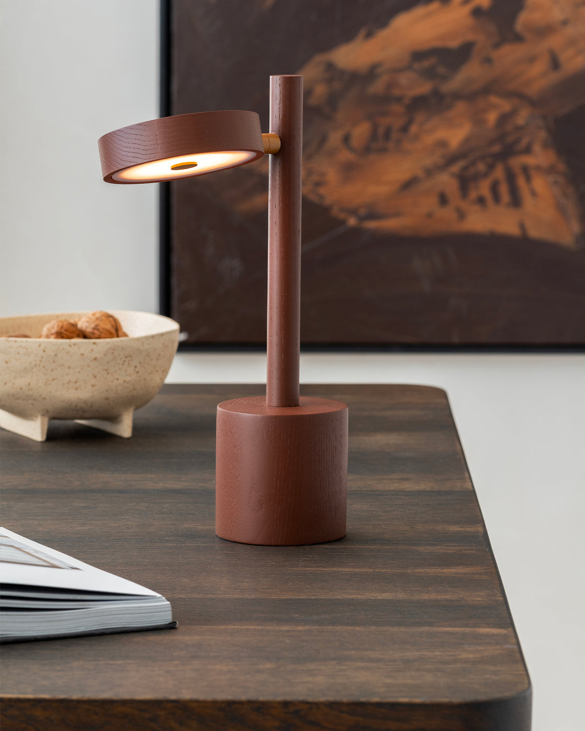 Lampada da tavolo in legno di frassino Okinawa