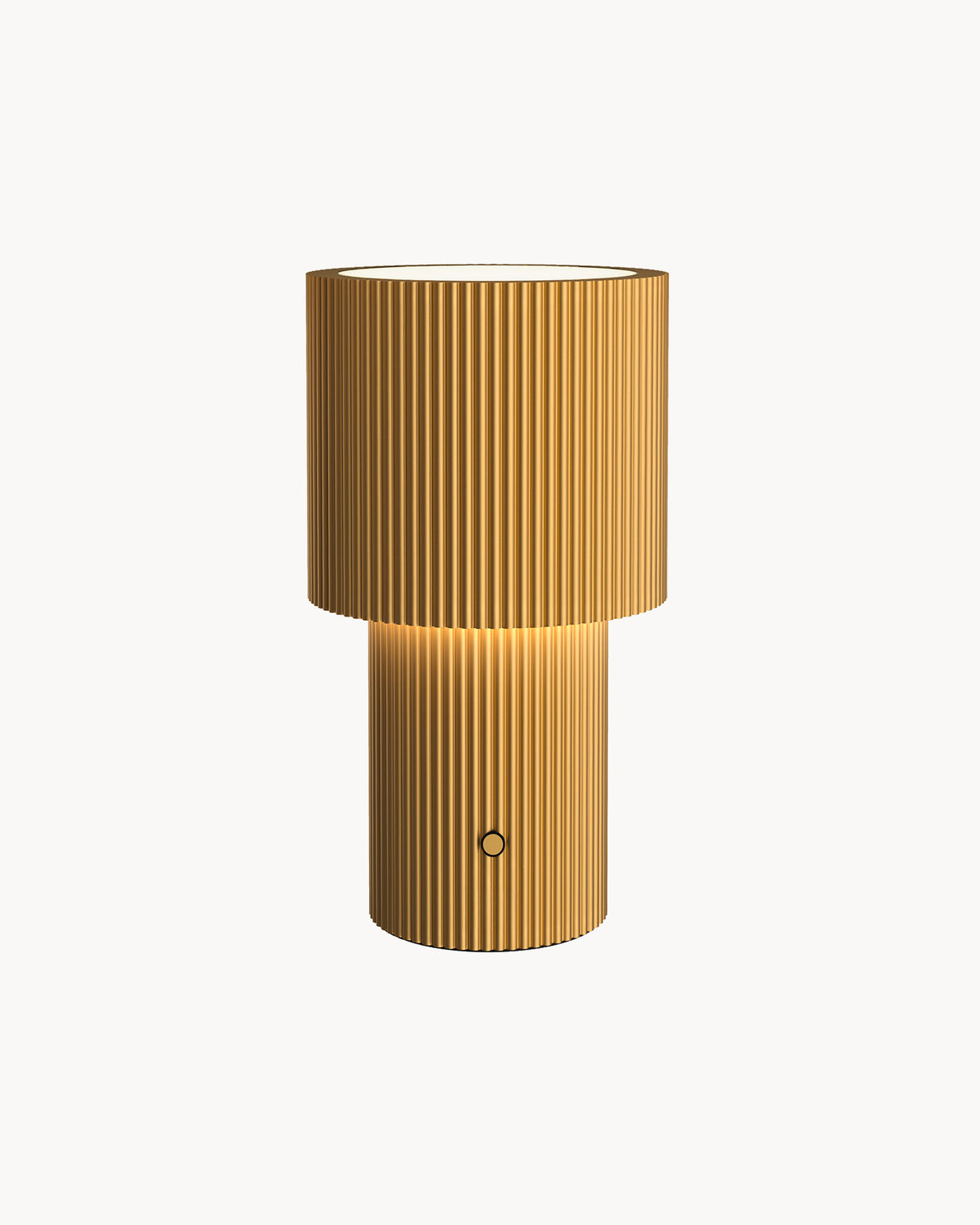 Lampada da tavolo portatile ricaricabile in alluminio Iluma