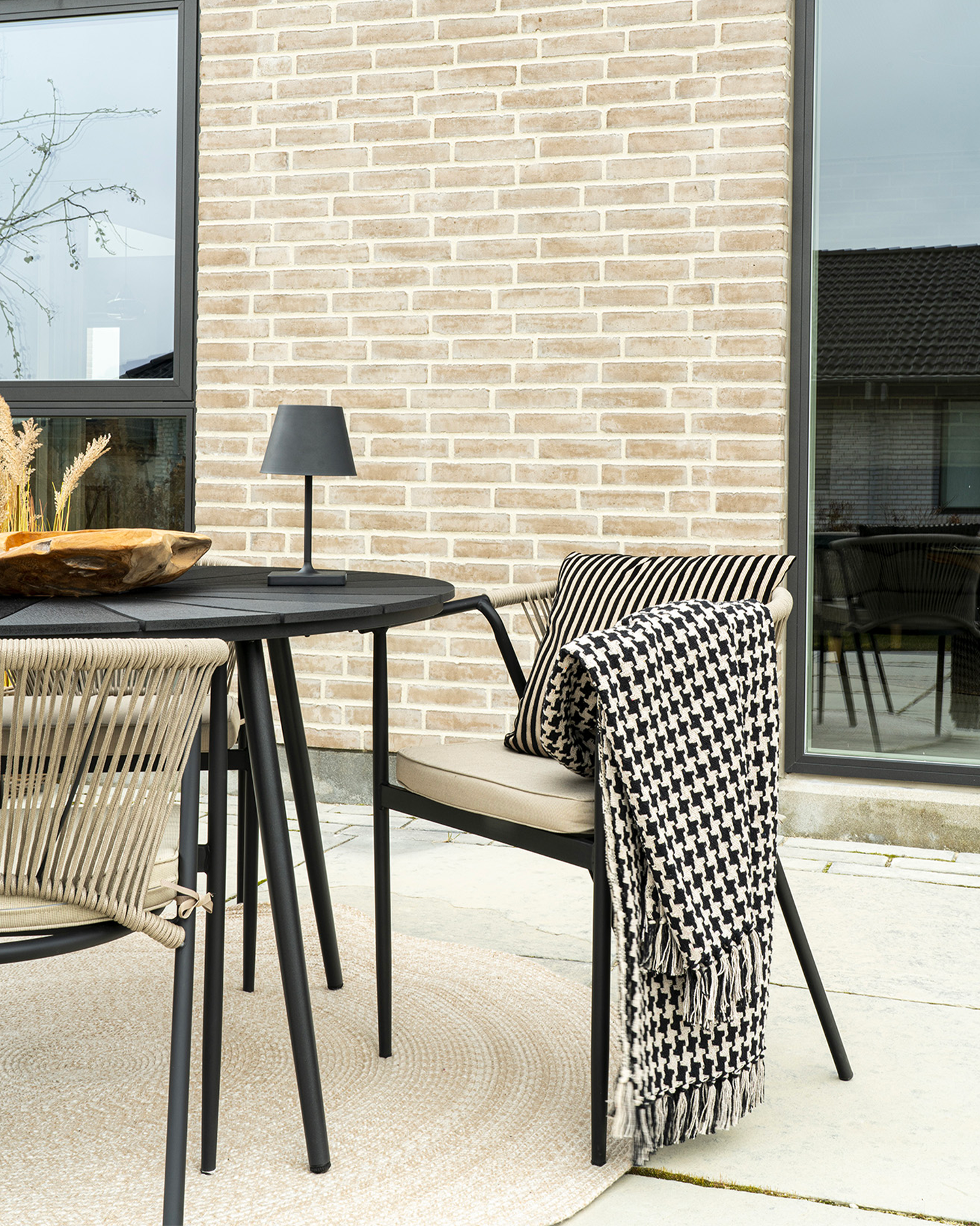 Plaid in cotone Side