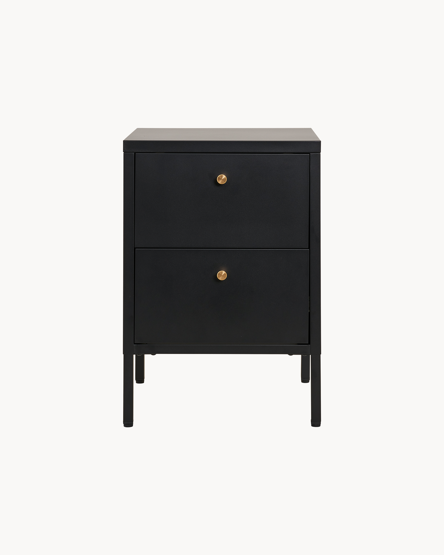 Comodino in acciaio Dalby