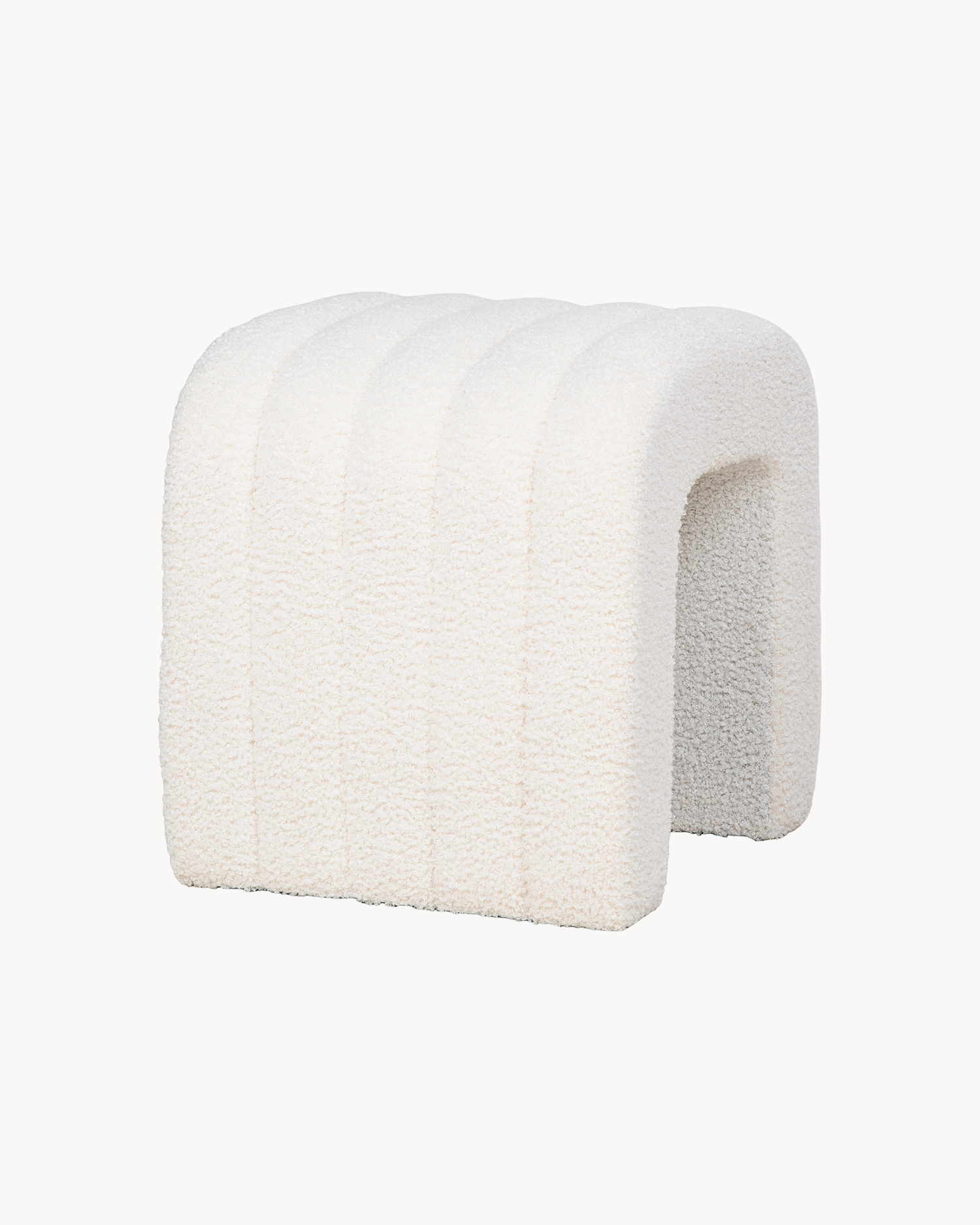 Pouf in teddy Colma