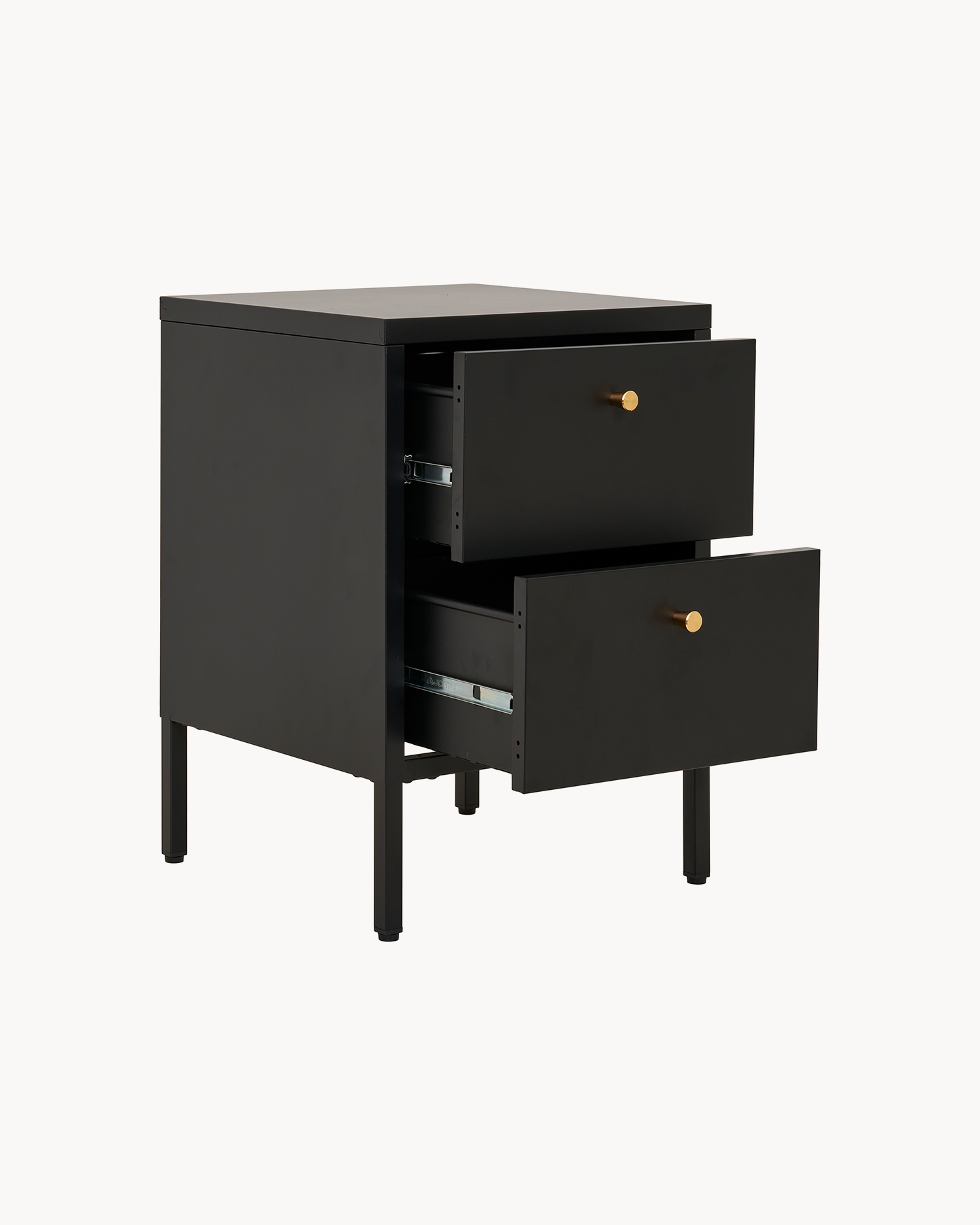 Comodino in acciaio Dalby