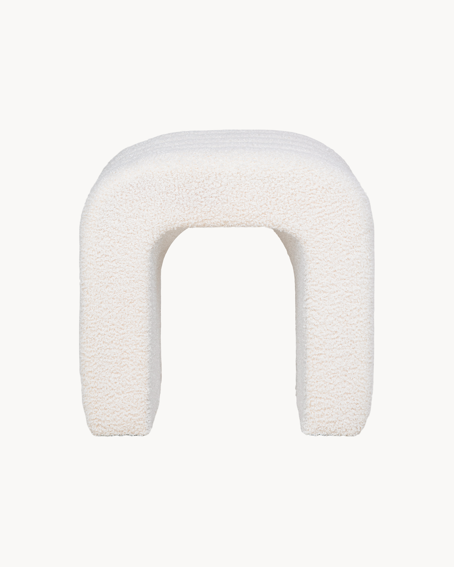 Pouf in teddy Colma