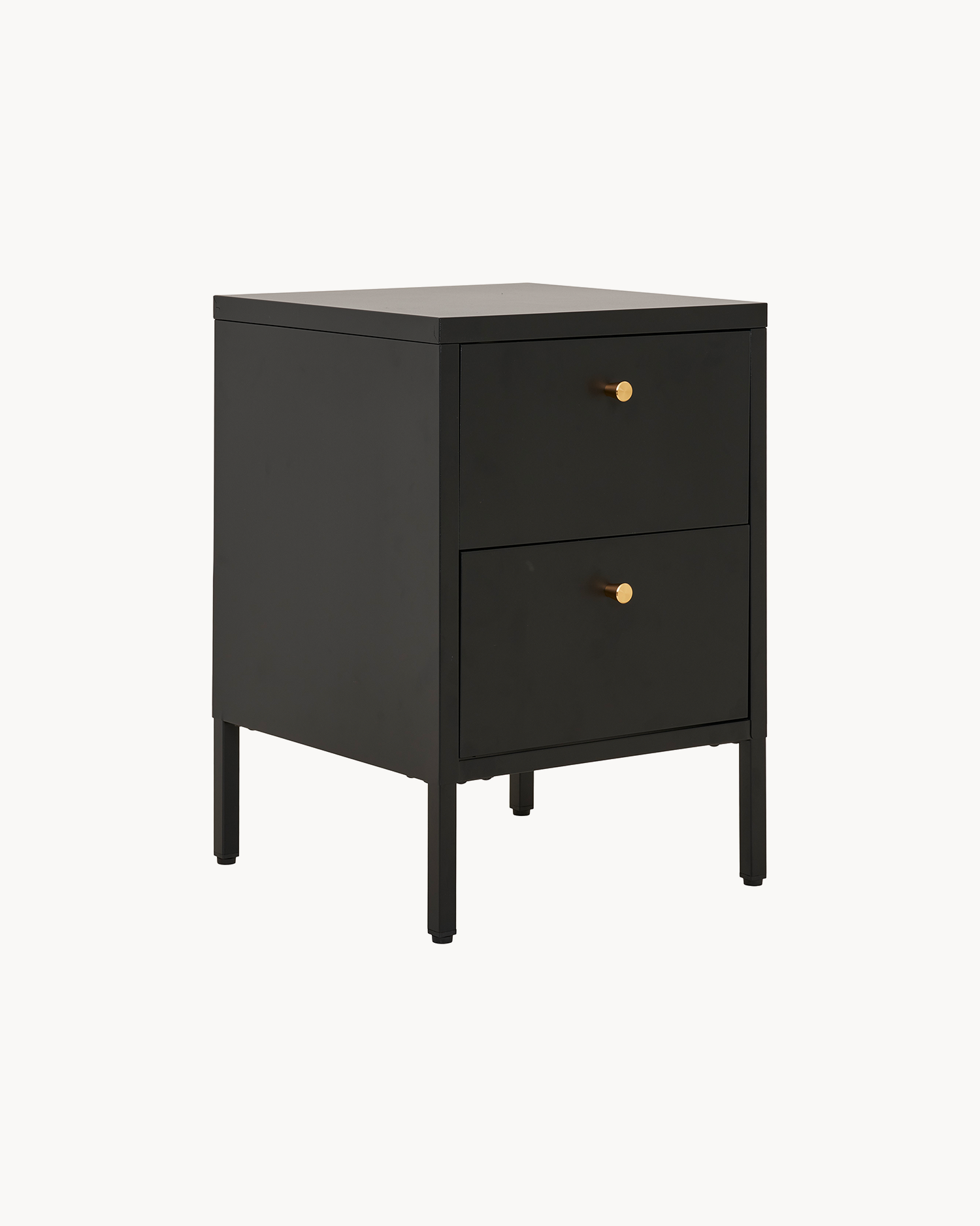 Comodino in acciaio Dalby