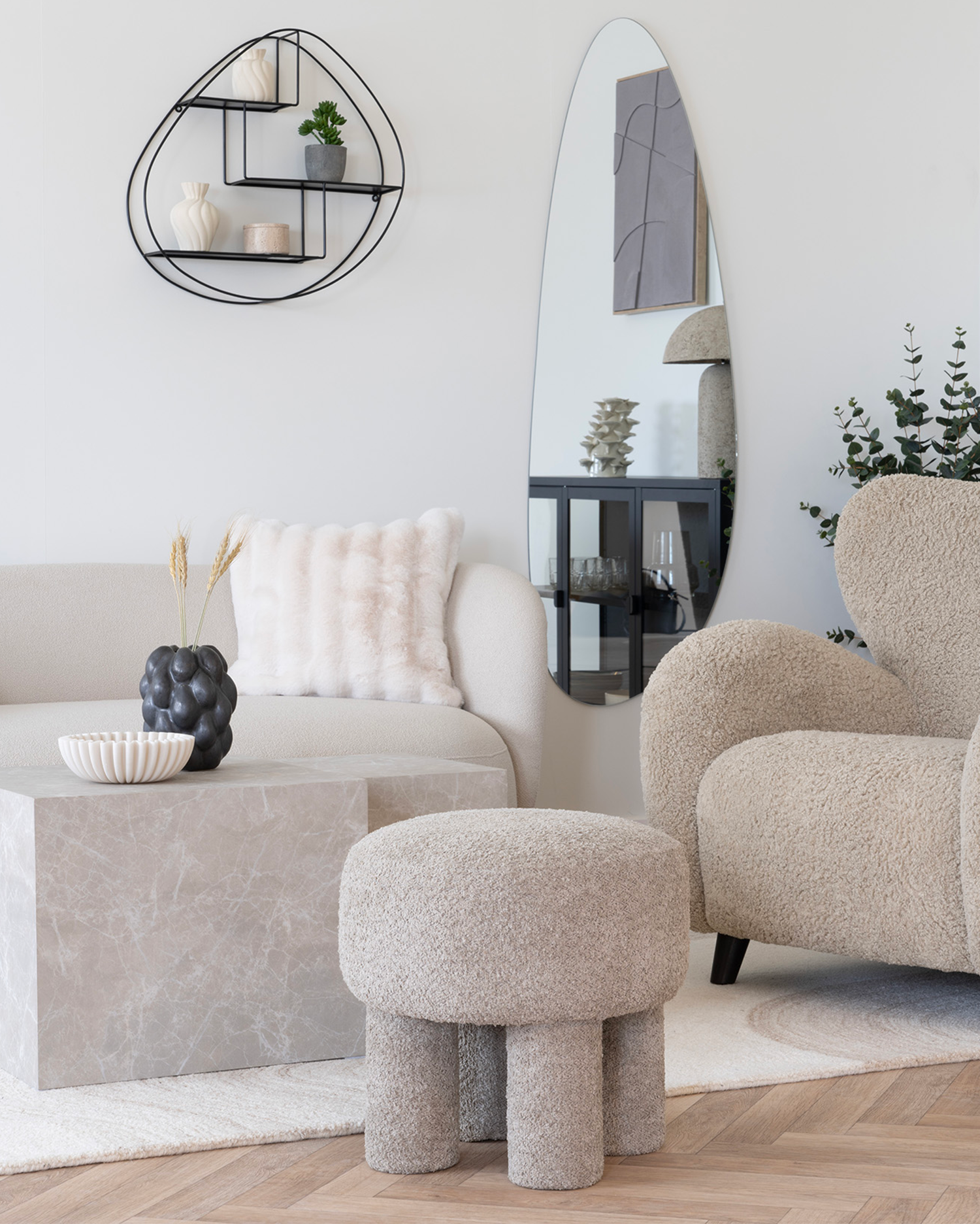 Pouf imbottito Canberra