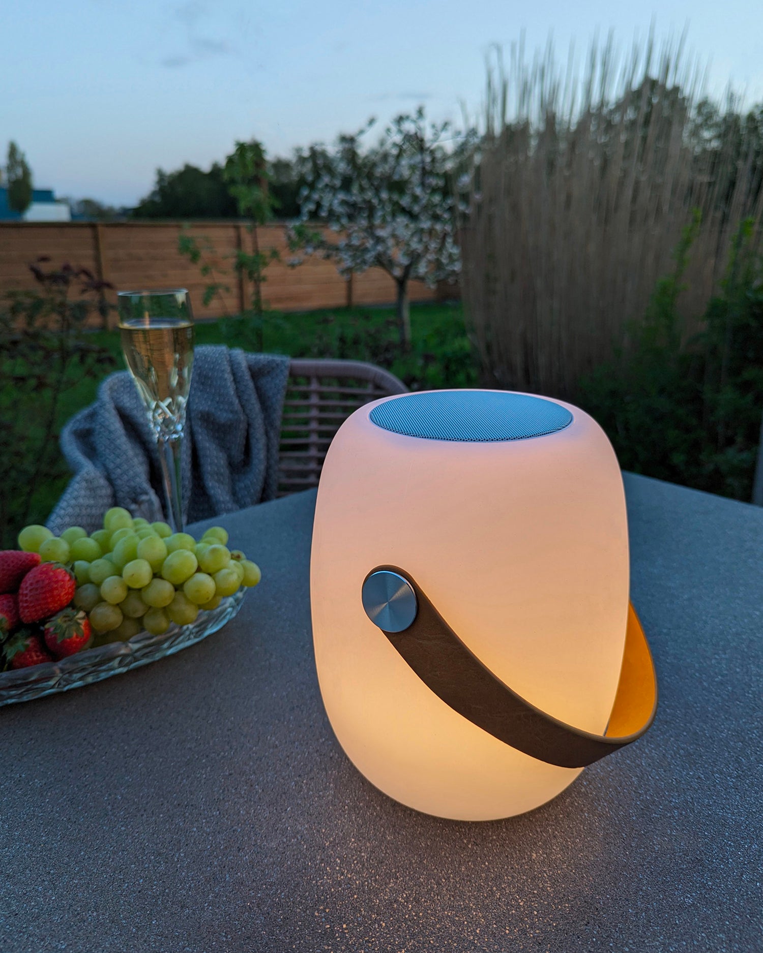 Lampada portatile con speaker Cardiff