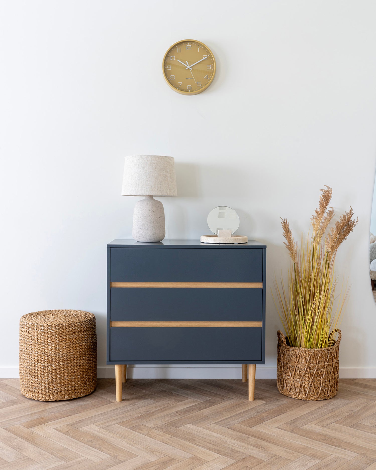 Cassettiera in legno Bisley
