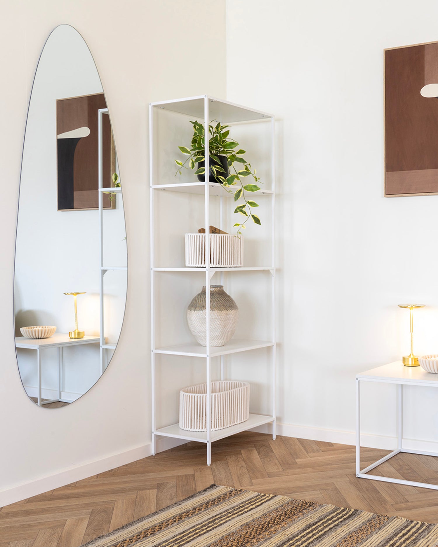 Scaffale in metallo Vita