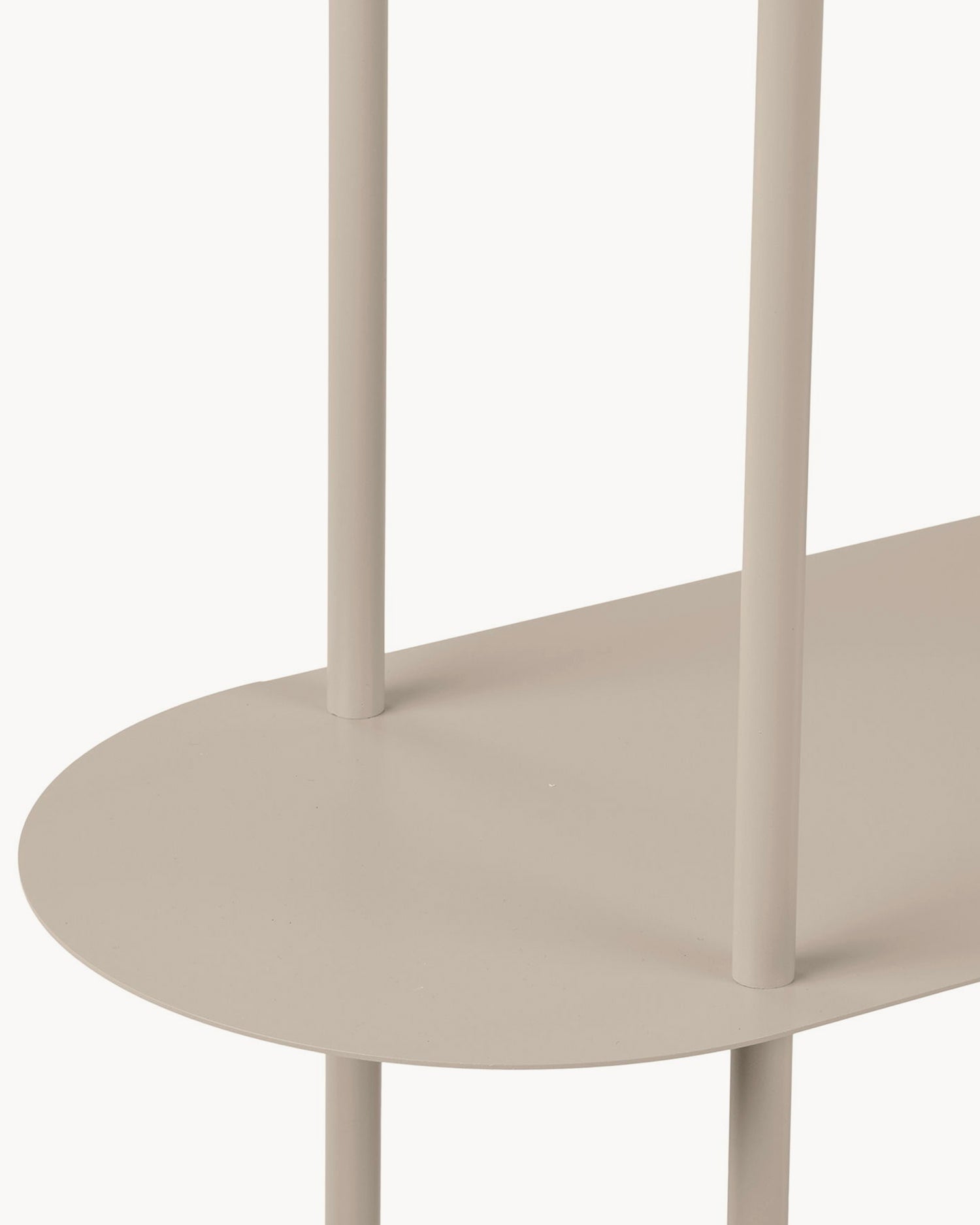 Scaffale basso da parete in metallo Rieti