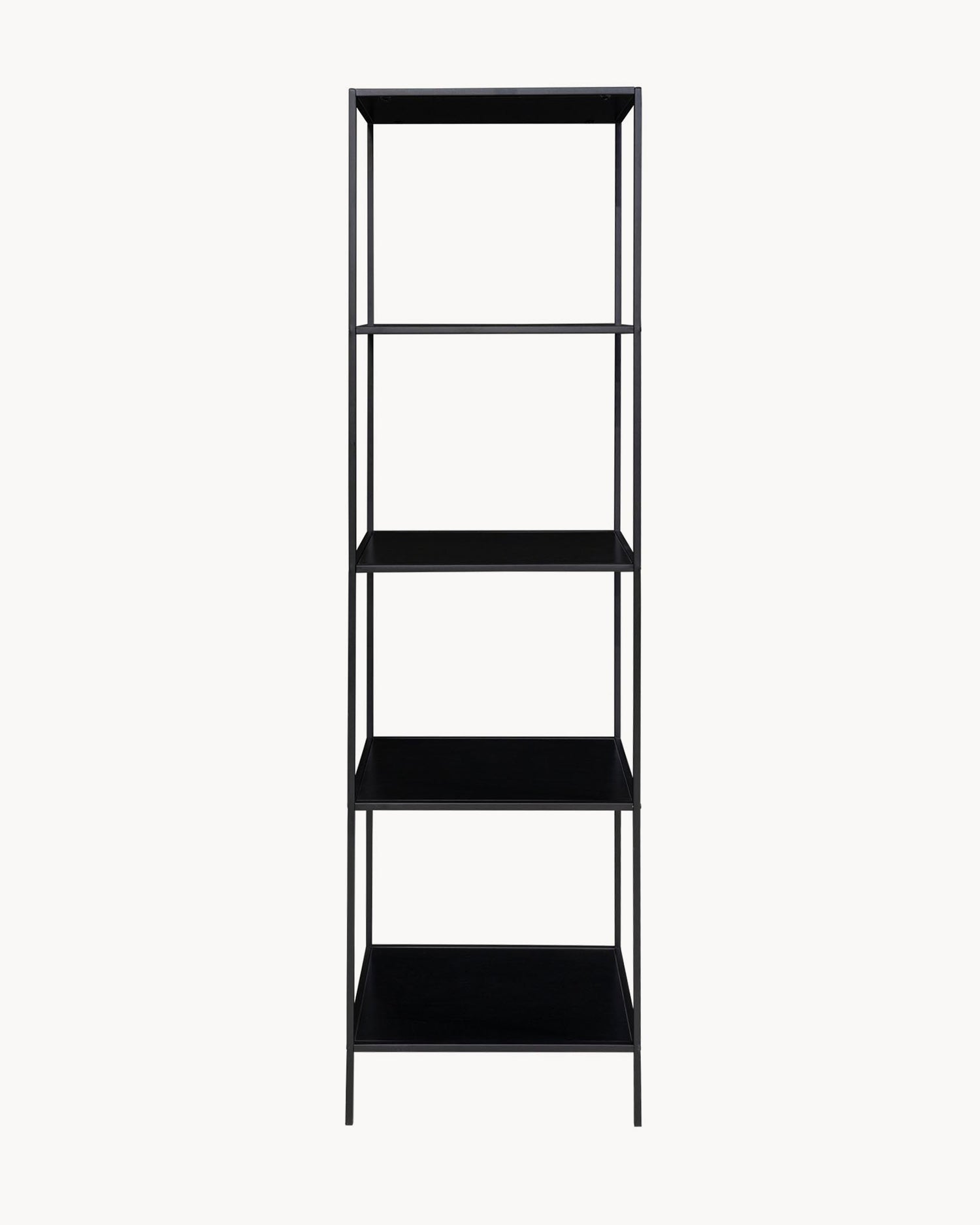 Scaffale in metallo Vita, nero