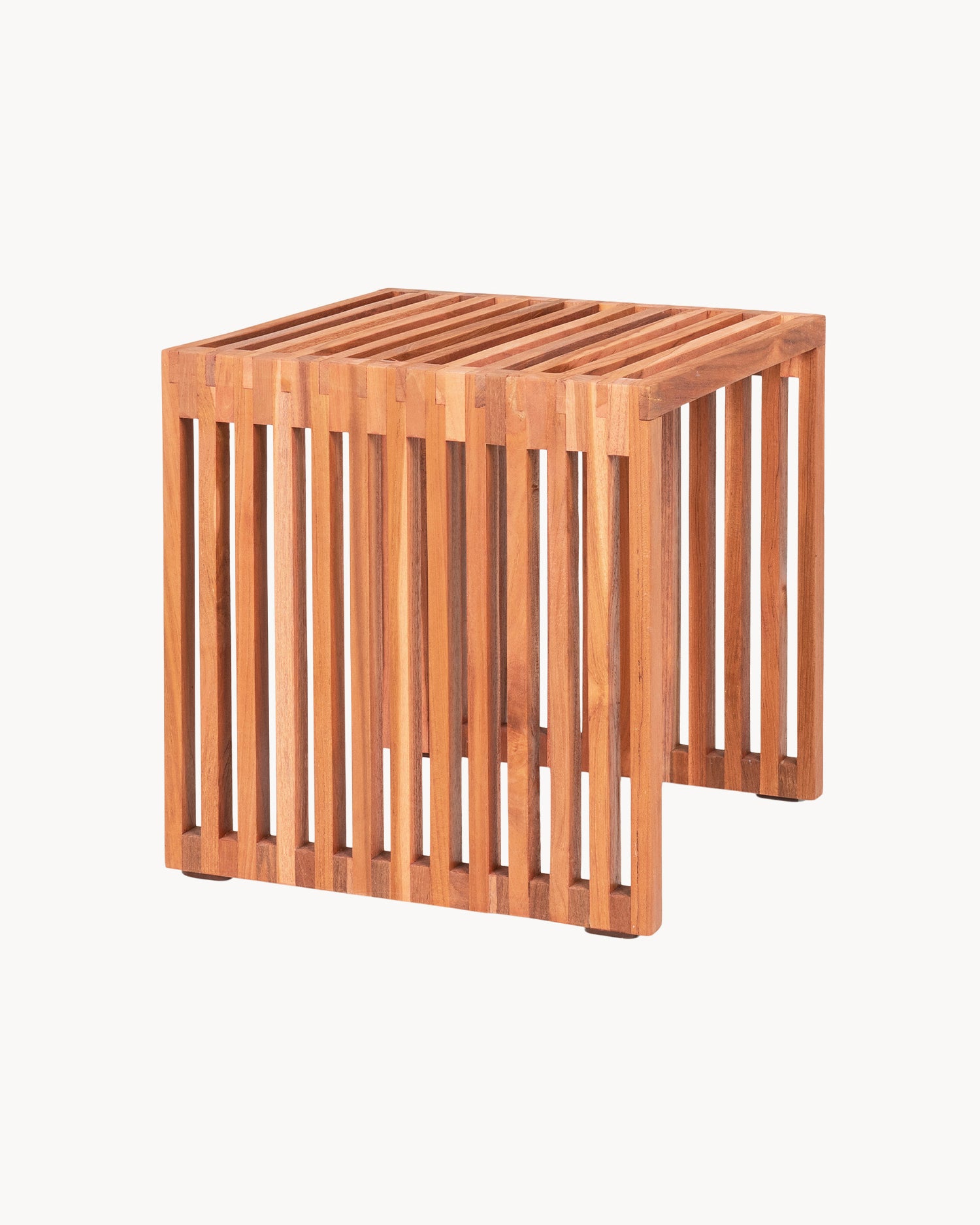 Tavolino in legno di teak Pego - Naturale - Legno