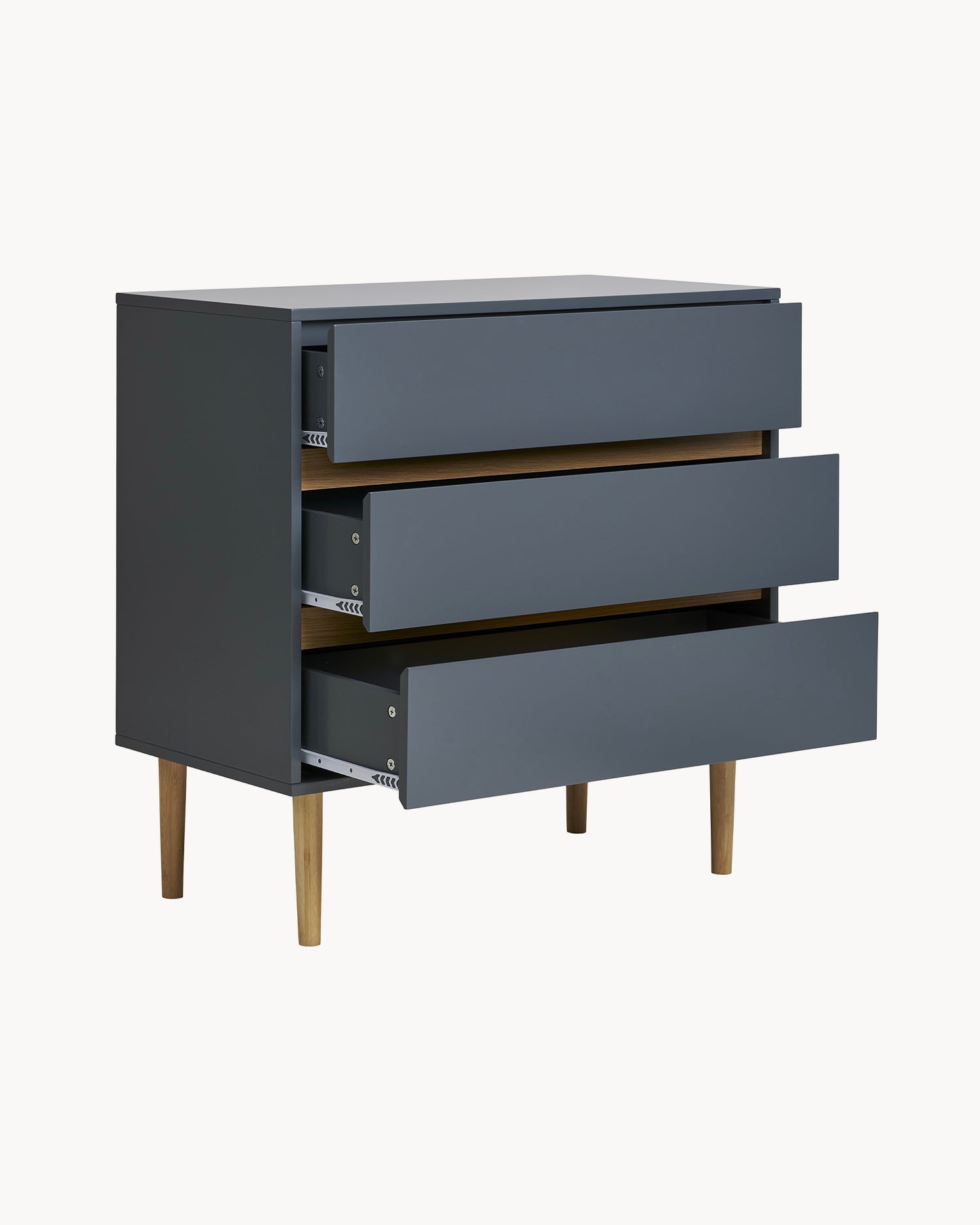 Cassettiera in legno Bisley
