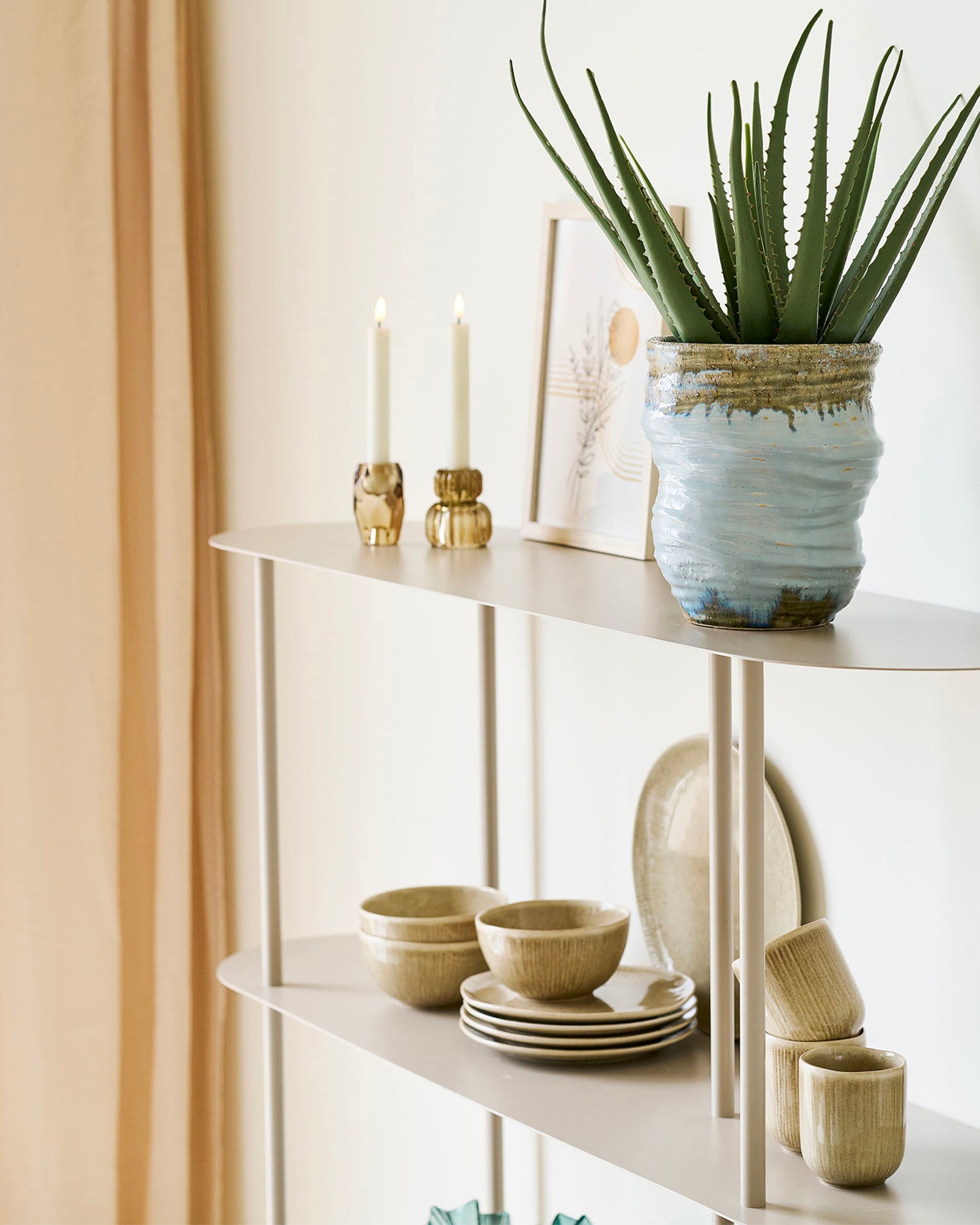 Scaffale da parete in metallo Rieti