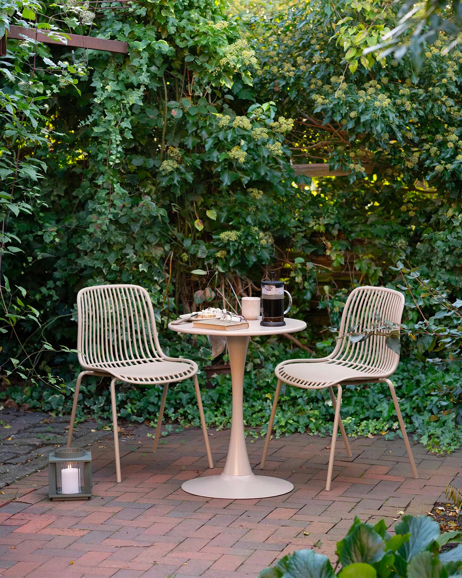 Set 2 sedie da esterno in polipropilene Branson