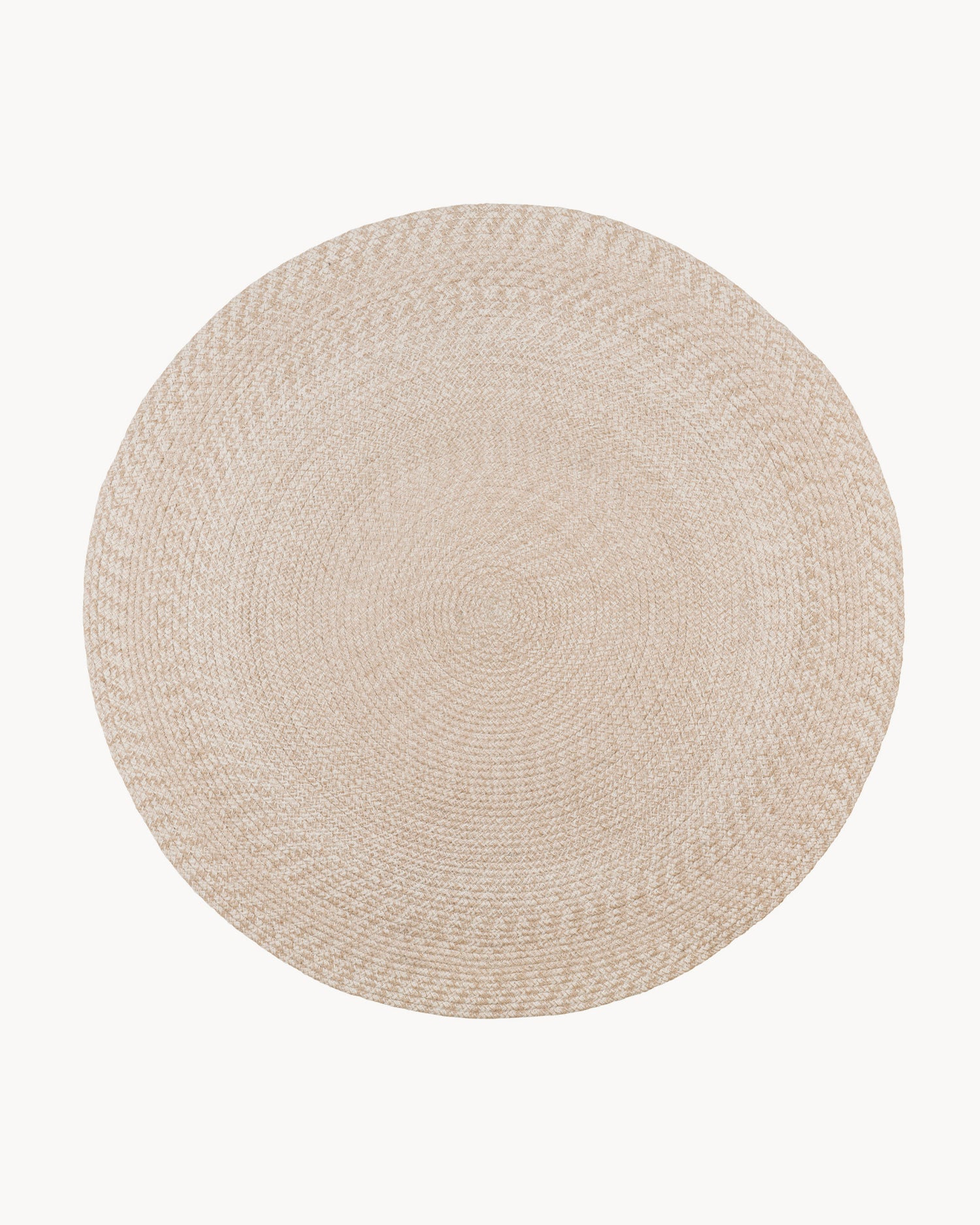 Tappeto rotondo in plastica riciclata Menorca