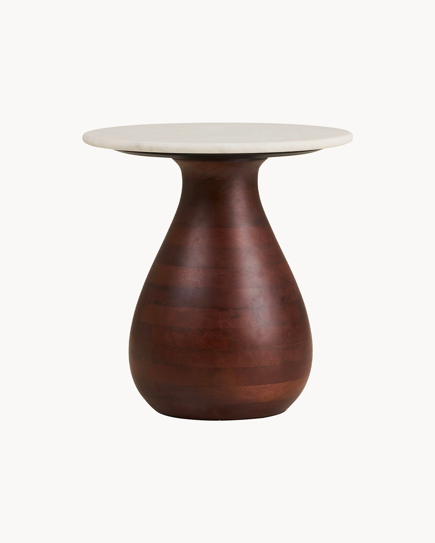 Tavolino con piano in marmo Heide