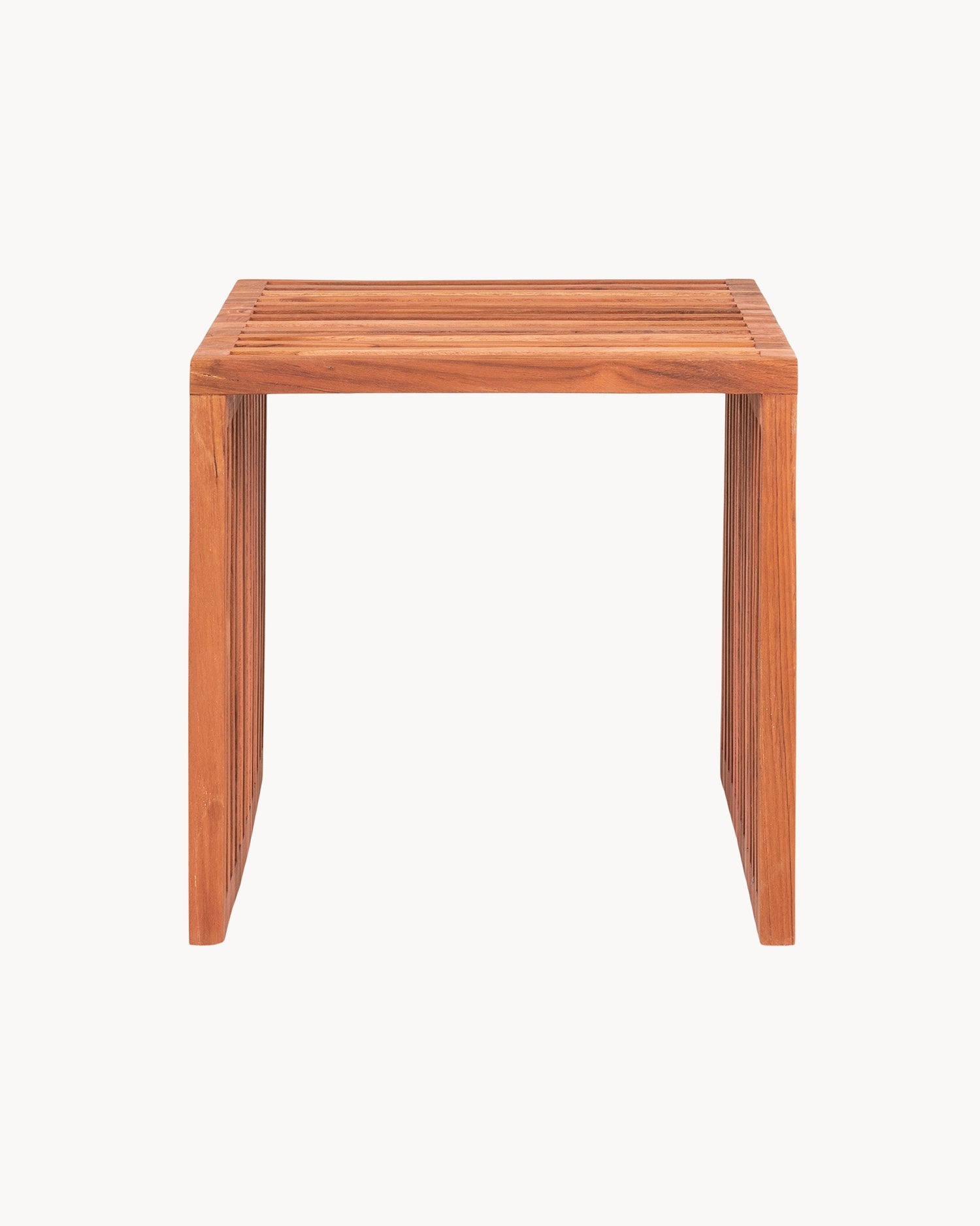 Tavolino in legno di teak Pego - Naturale - Legno
