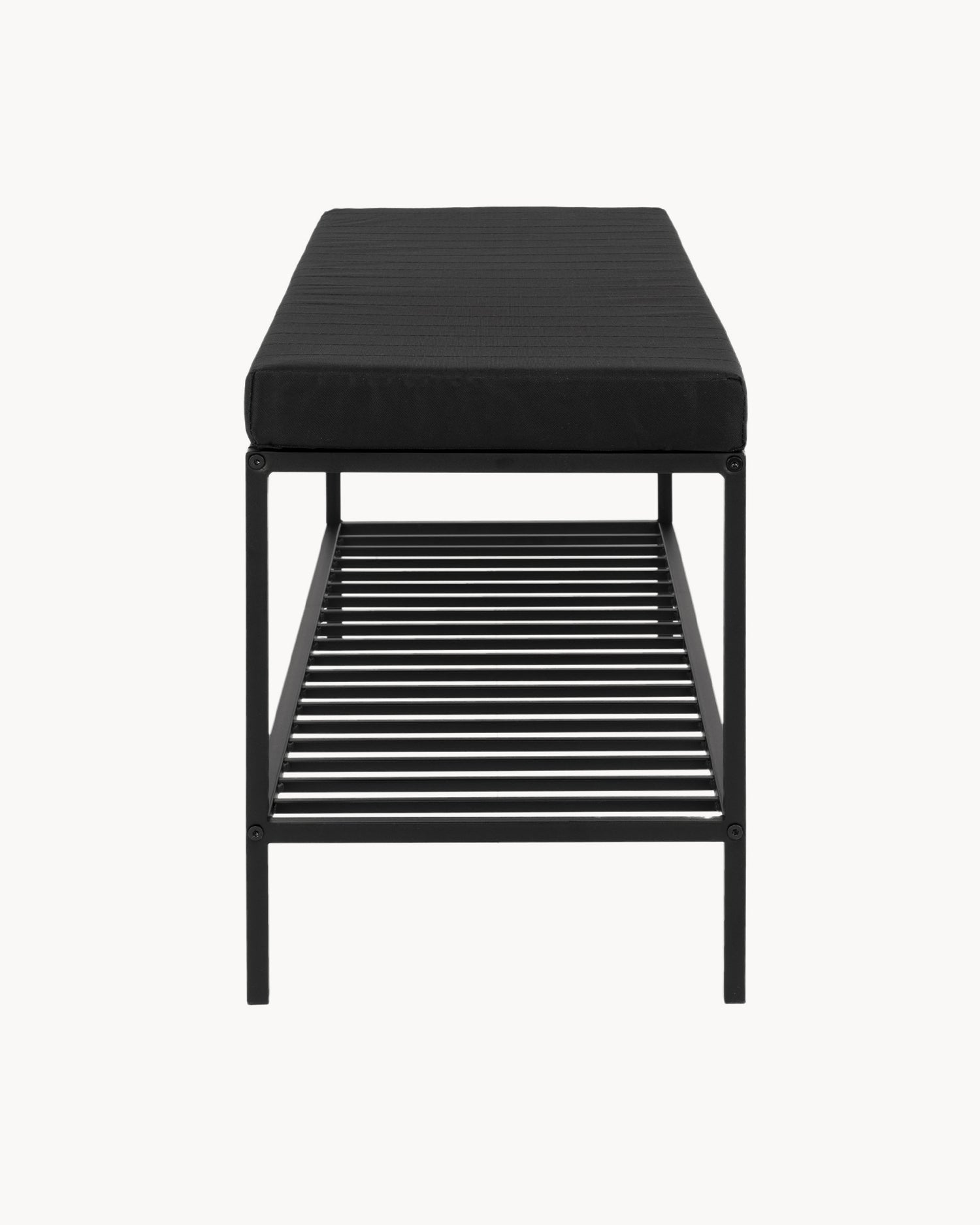 Panca in metallo con cuscino Vita