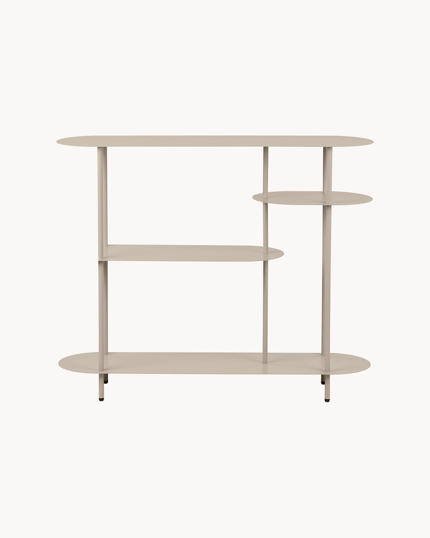 Scaffale basso da parete in metallo Rieti