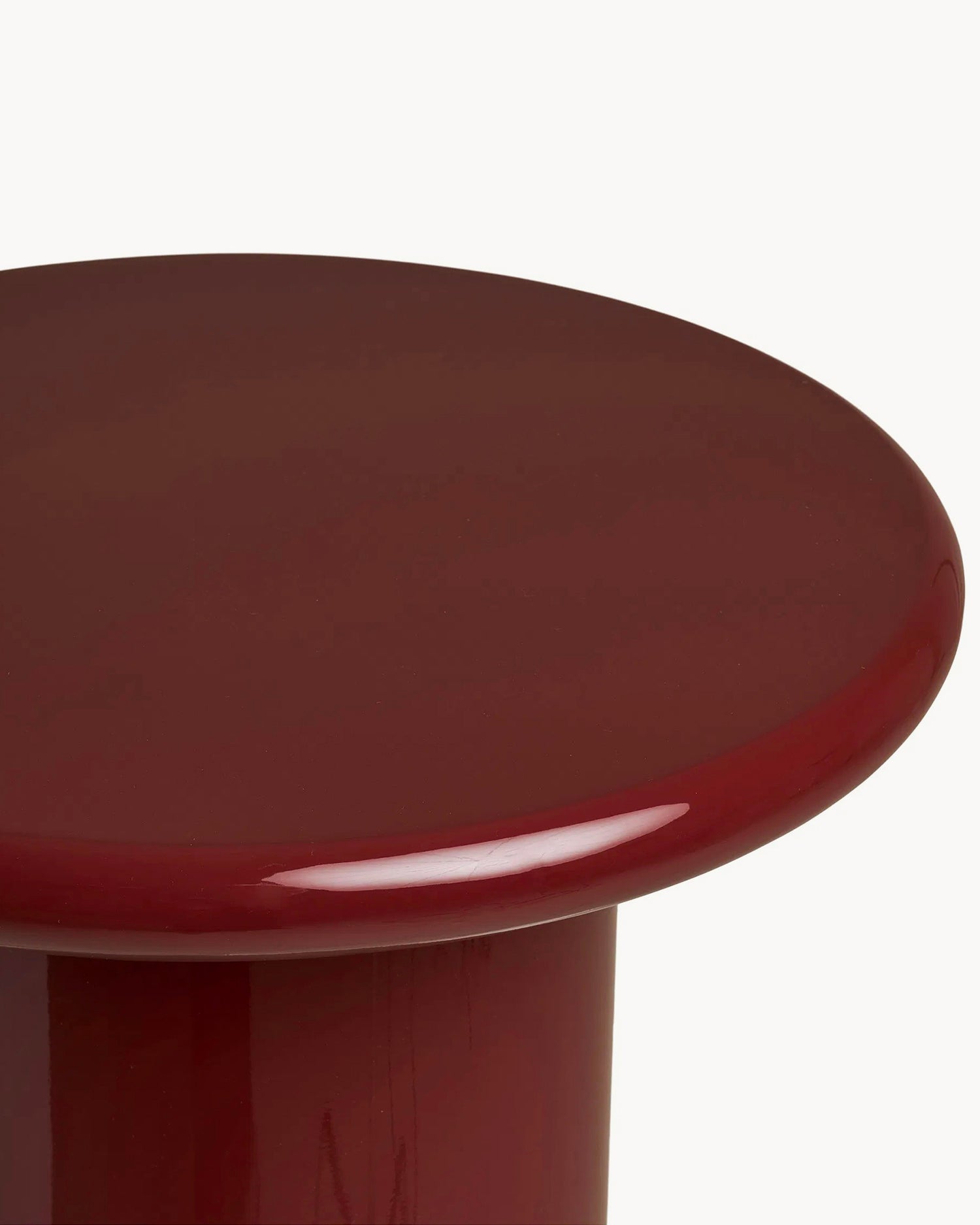 Tavolino laterale con finitura lucida Otago