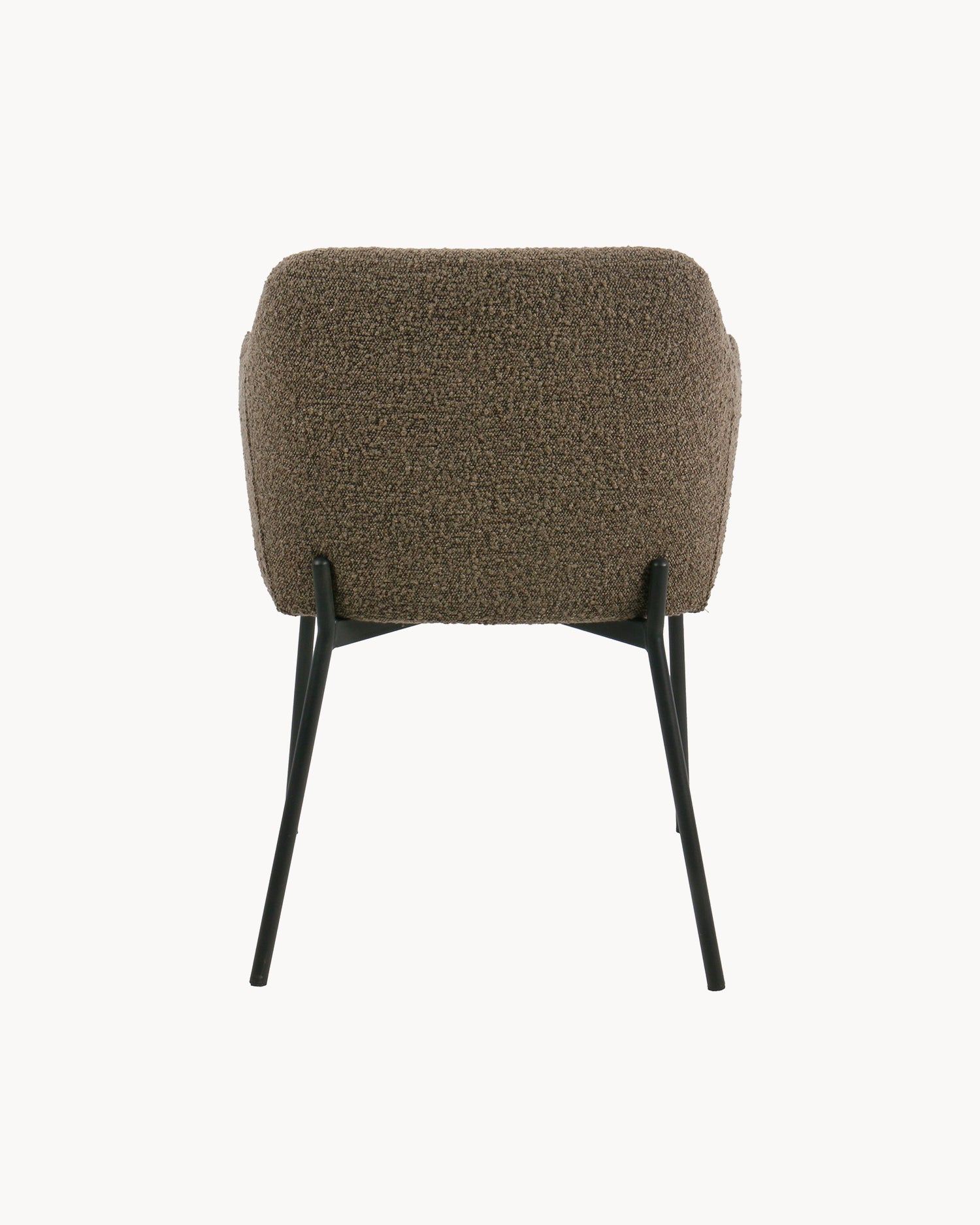 Set 2 sedie da pranzo in bouclé Melilla