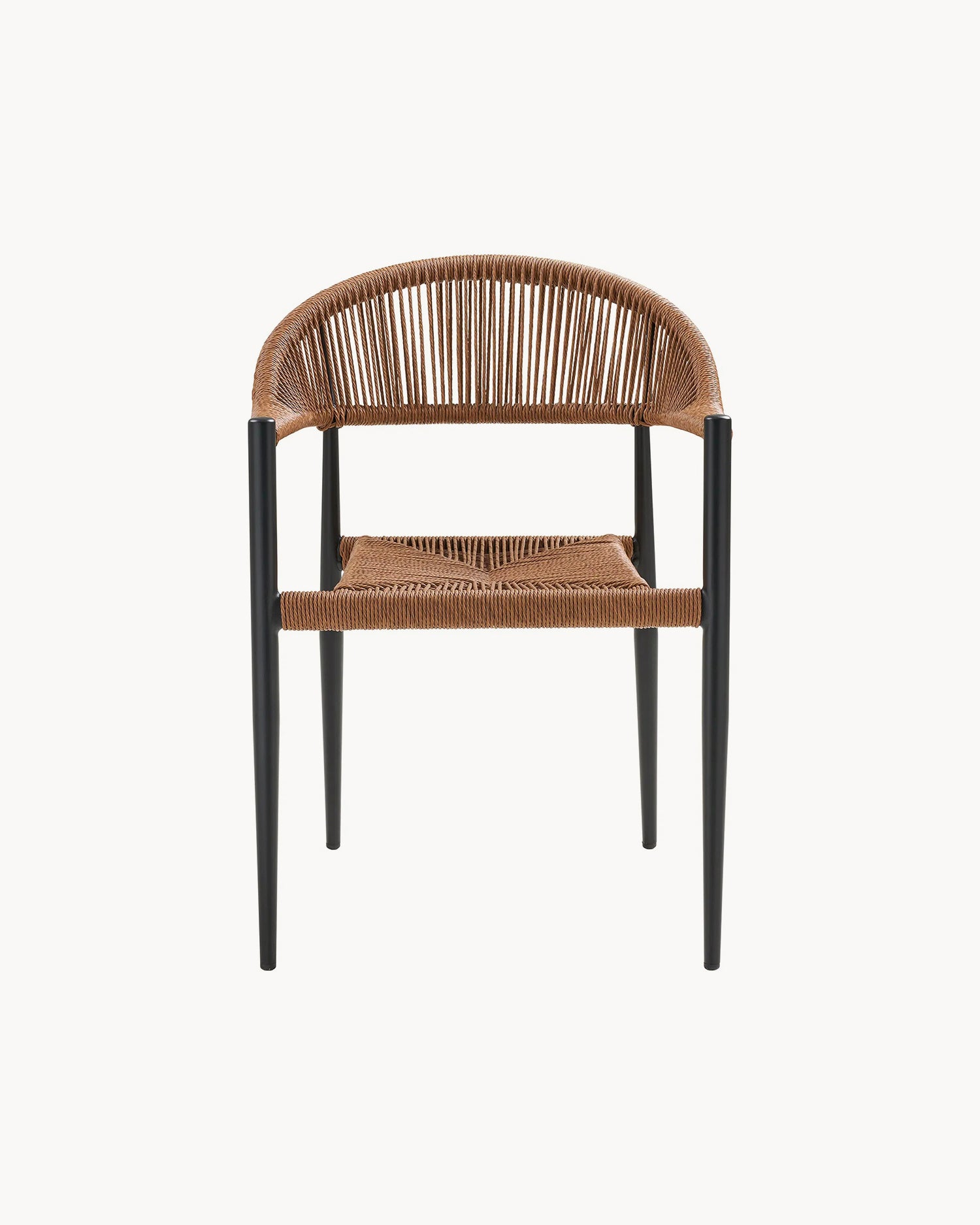 Set 2 sedie da esterno in rattan Canari