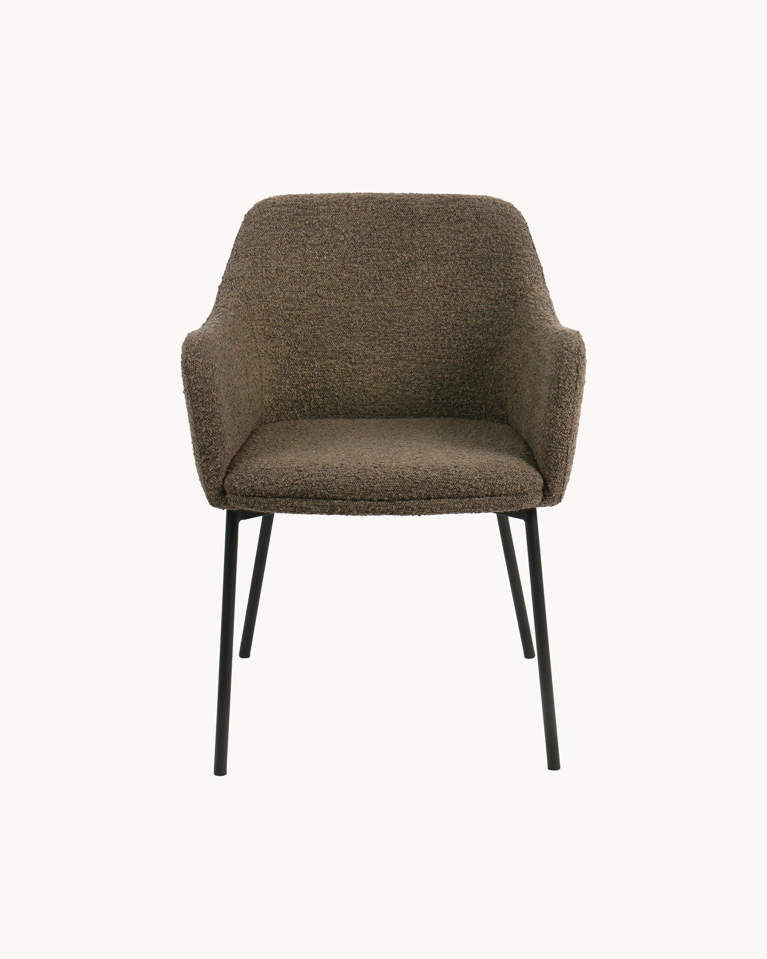 Set 2 sedie da pranzo in bouclé Melilla