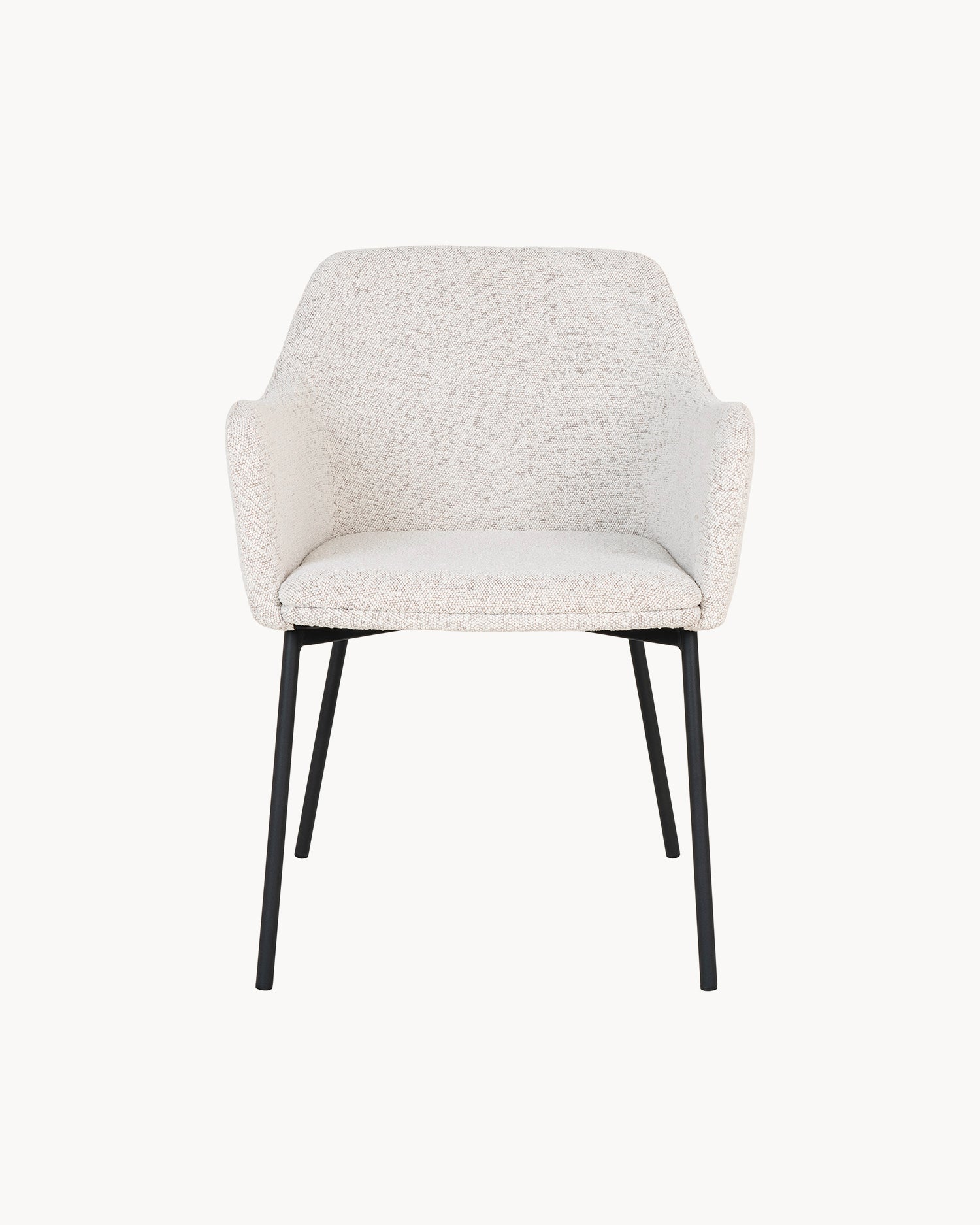 Set 2 sedie da pranzo in bouclé Melilla