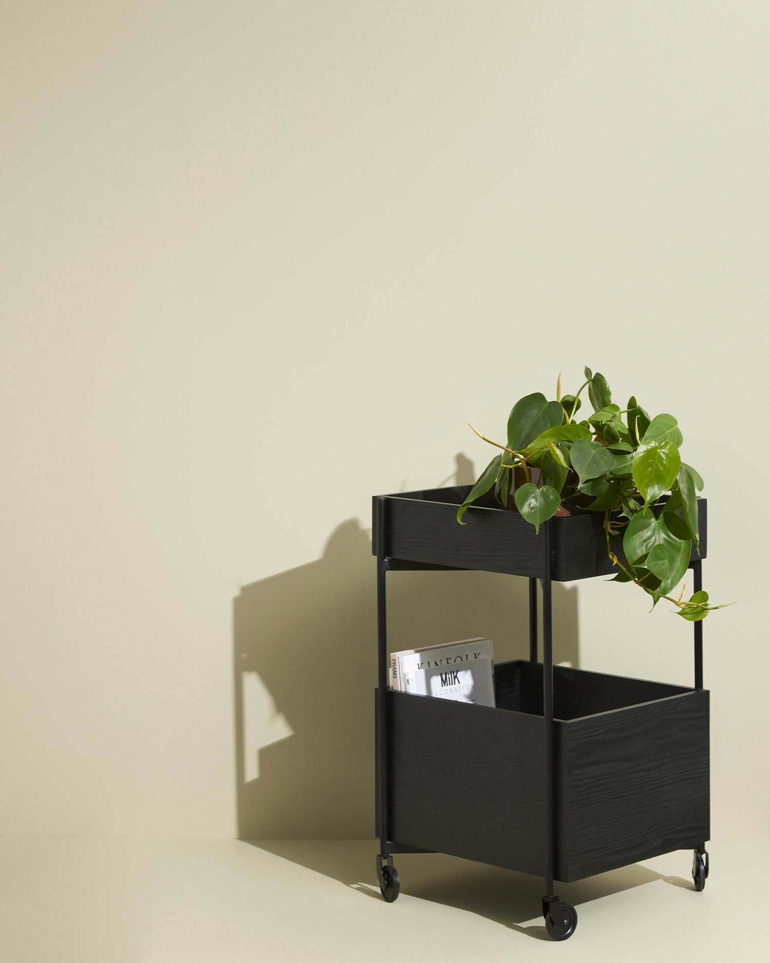 Carrello portaoggetti in legno Fresh