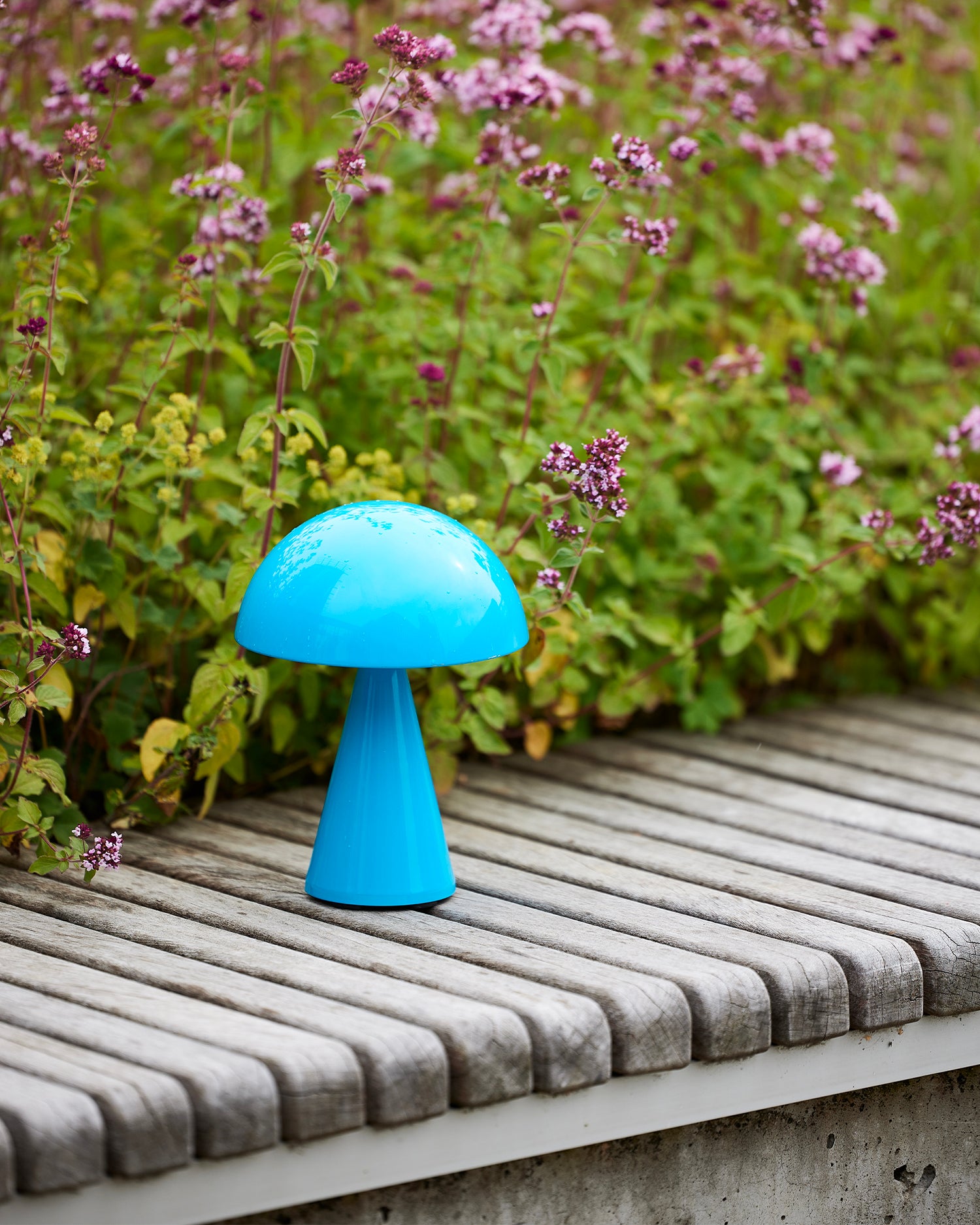 Lampada portatile Mush, blu