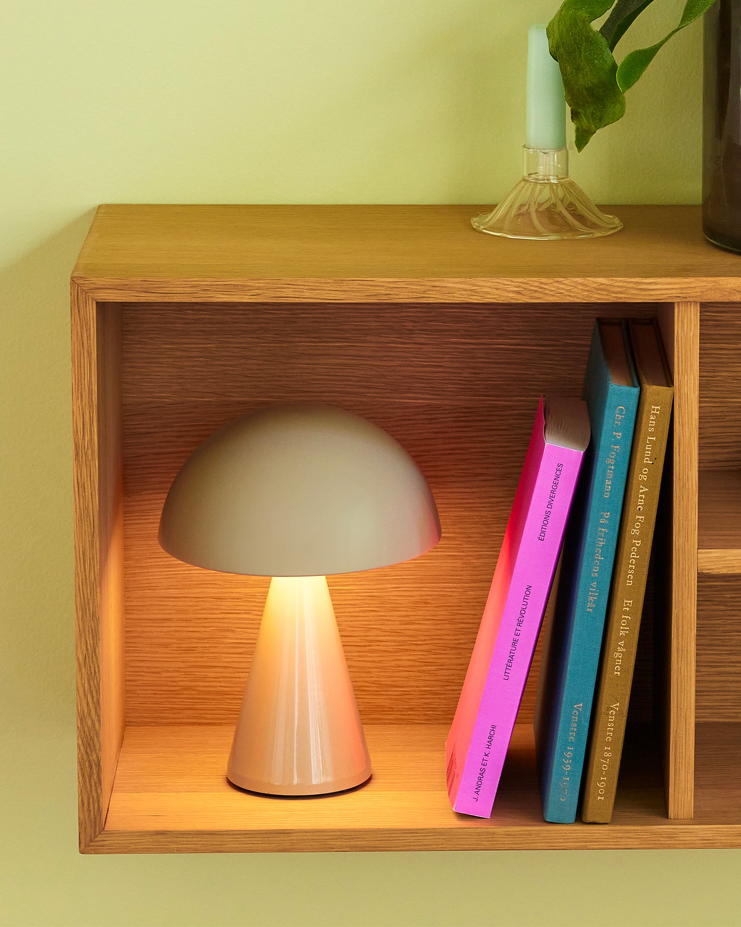 Lampada portatile Mush, sabbia