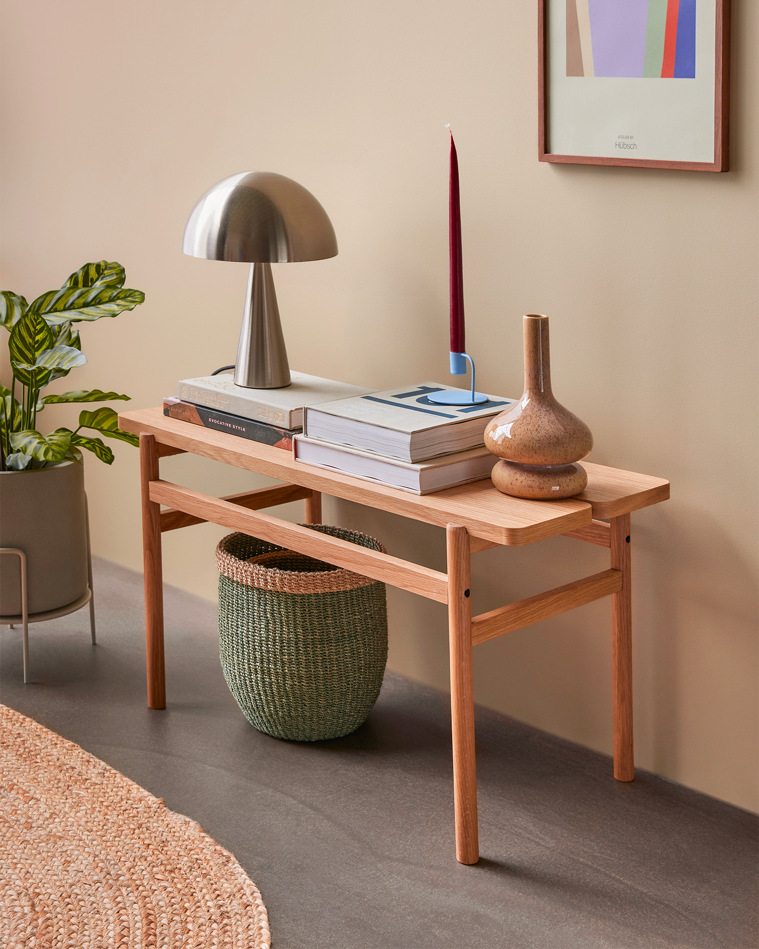 Panca in legno di rovere Align