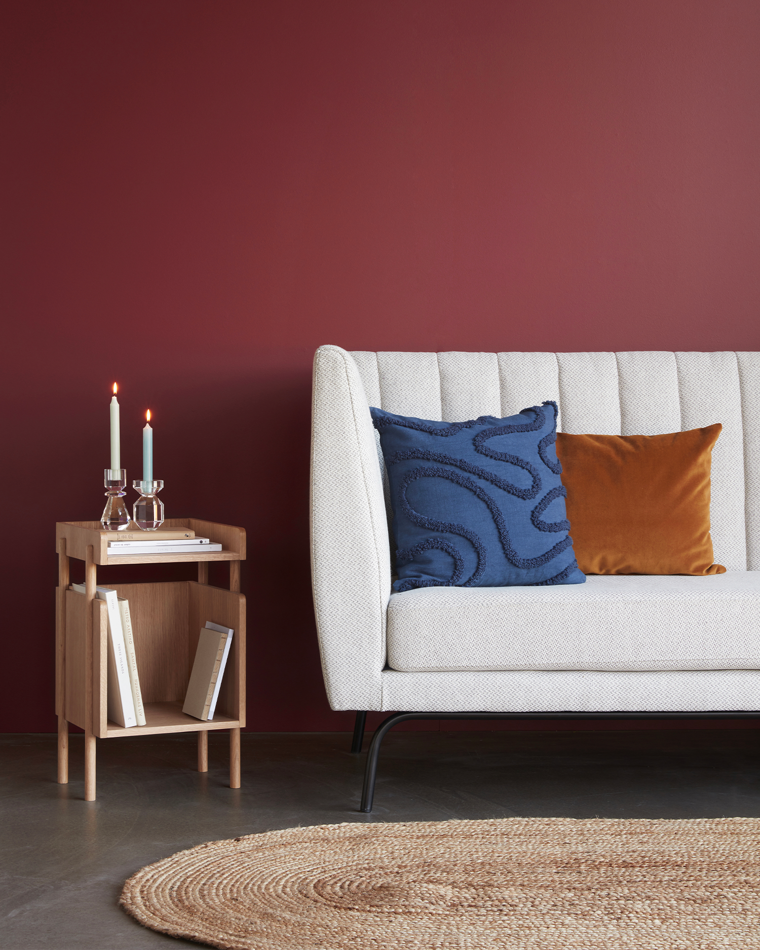 Comodino in legno di rovere Archive