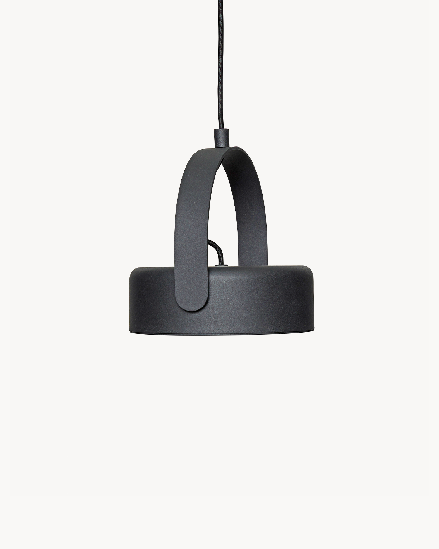 Lampada a sospensione Stage, nera