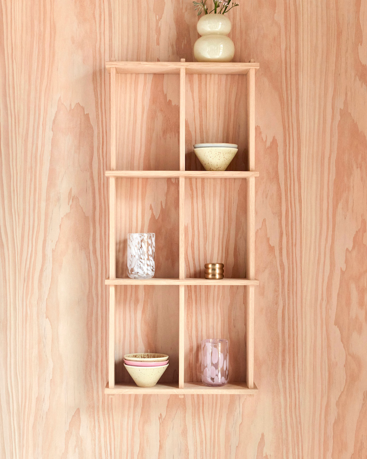 Set 4 bicchieri in vetro fatti a mano con decoro Jali, bianchi