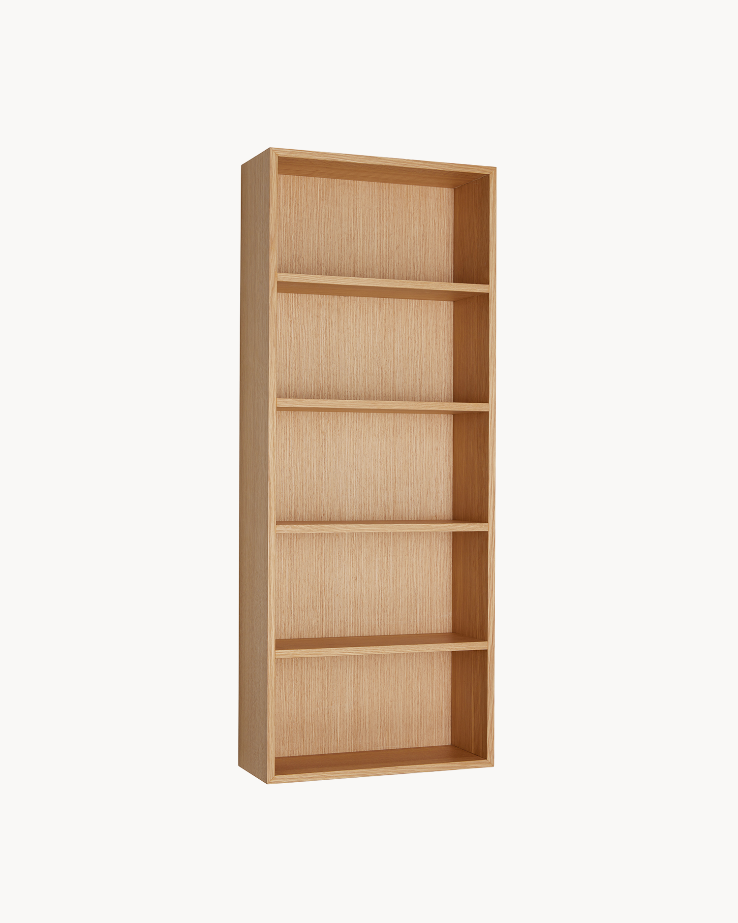 Scaffale in legno di quercia Kappu