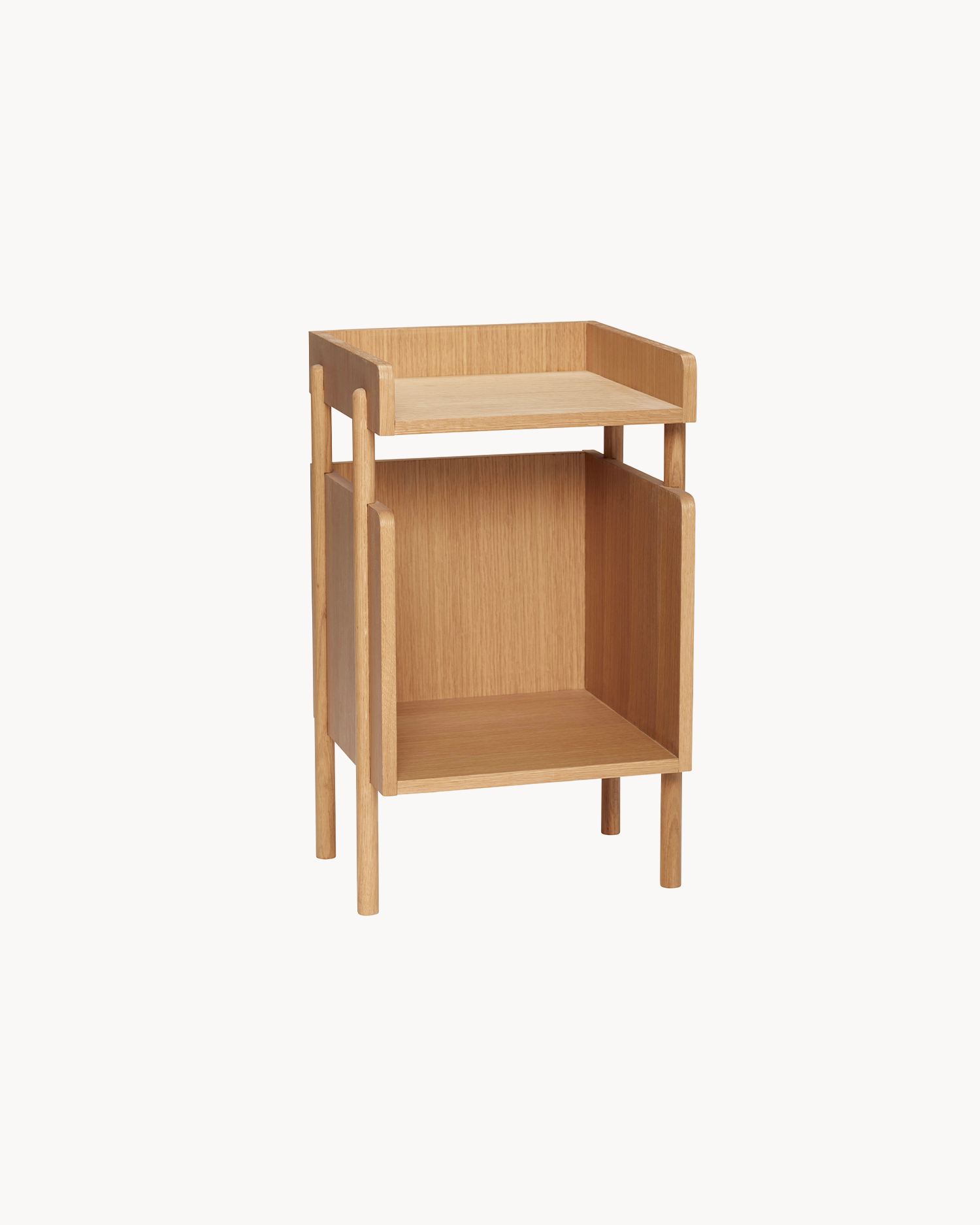 Comodino in legno di rovere Archive