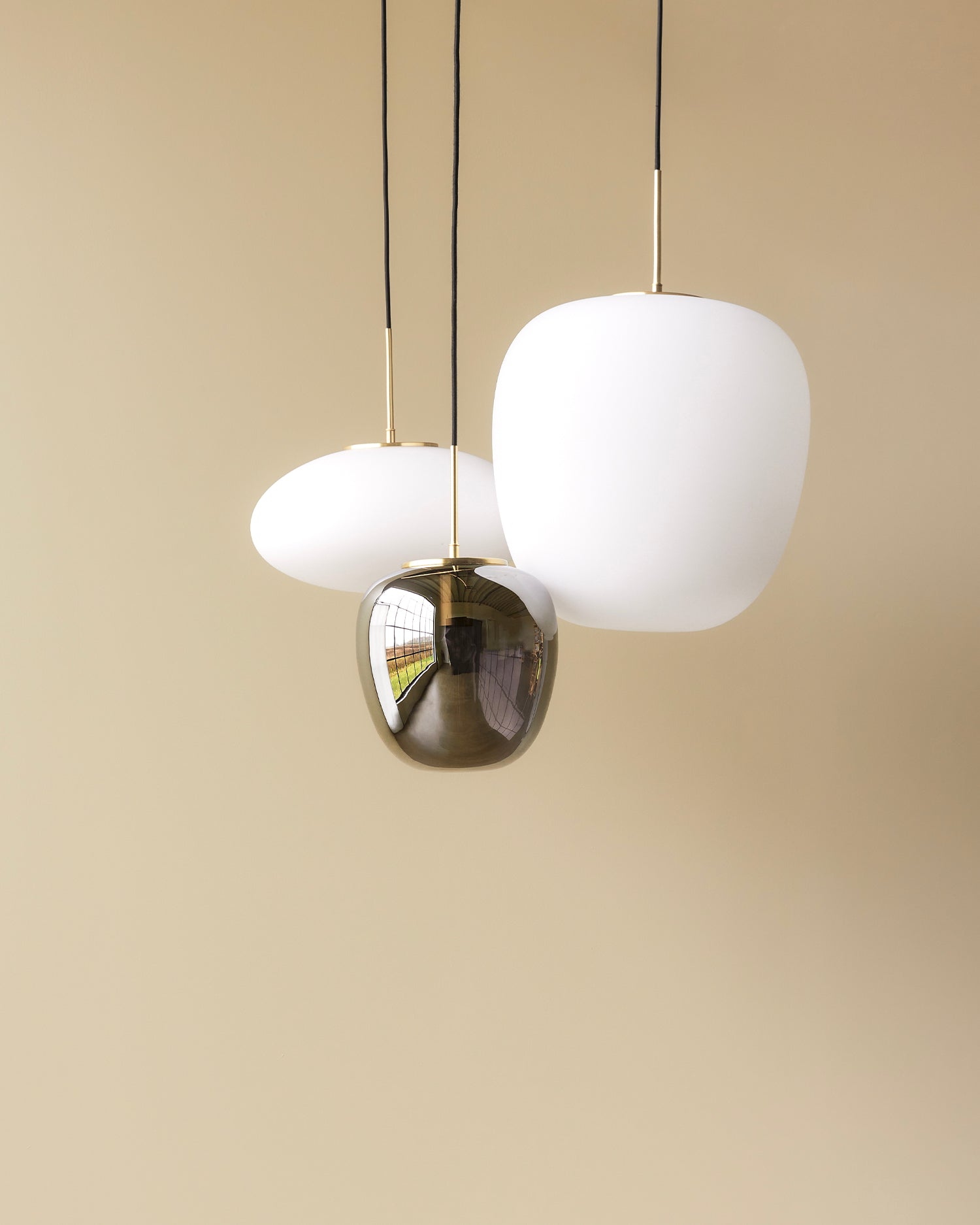 Lampada a sospensione Reflect, piccola