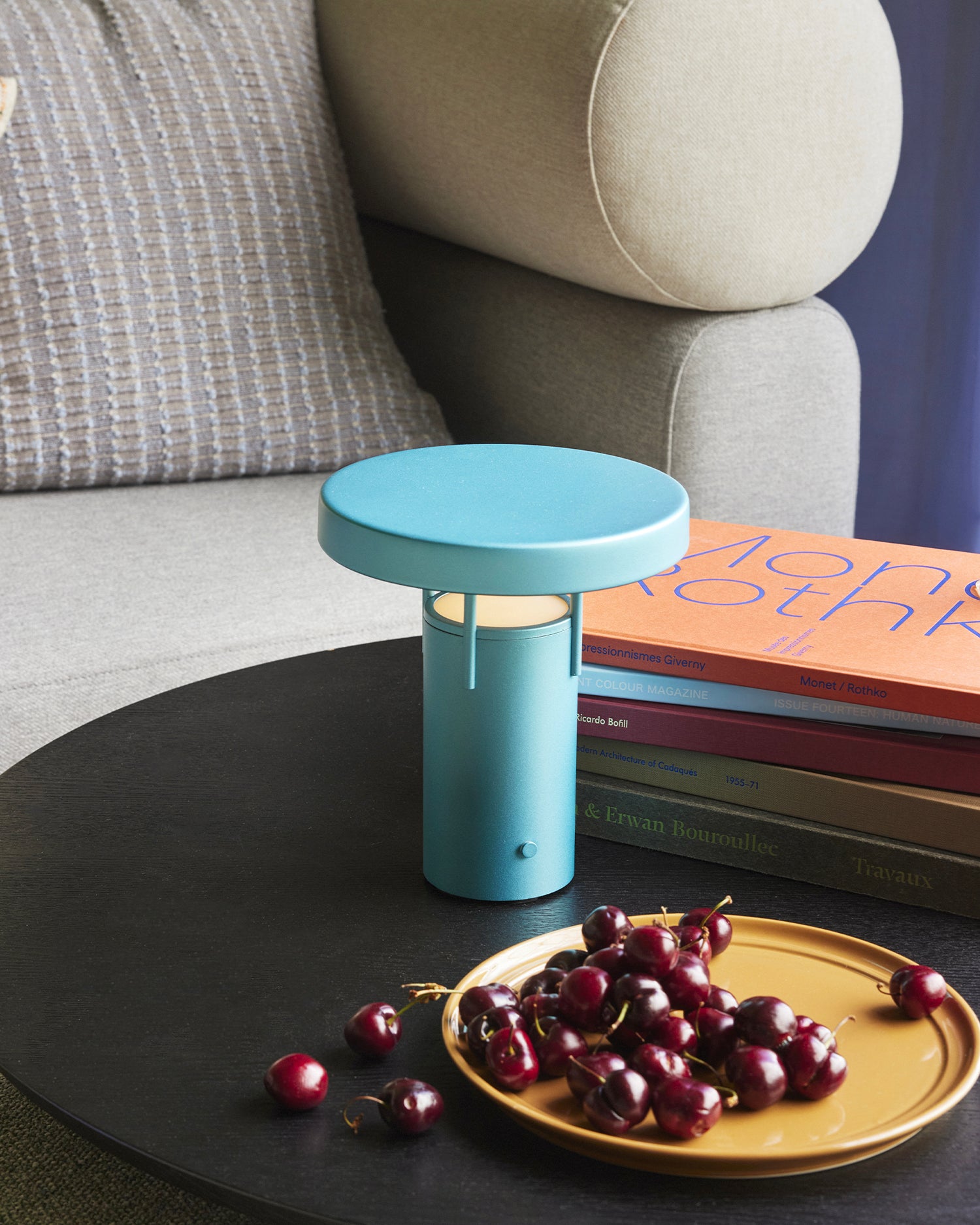 Lampada portatile BringMe mini, azzurro