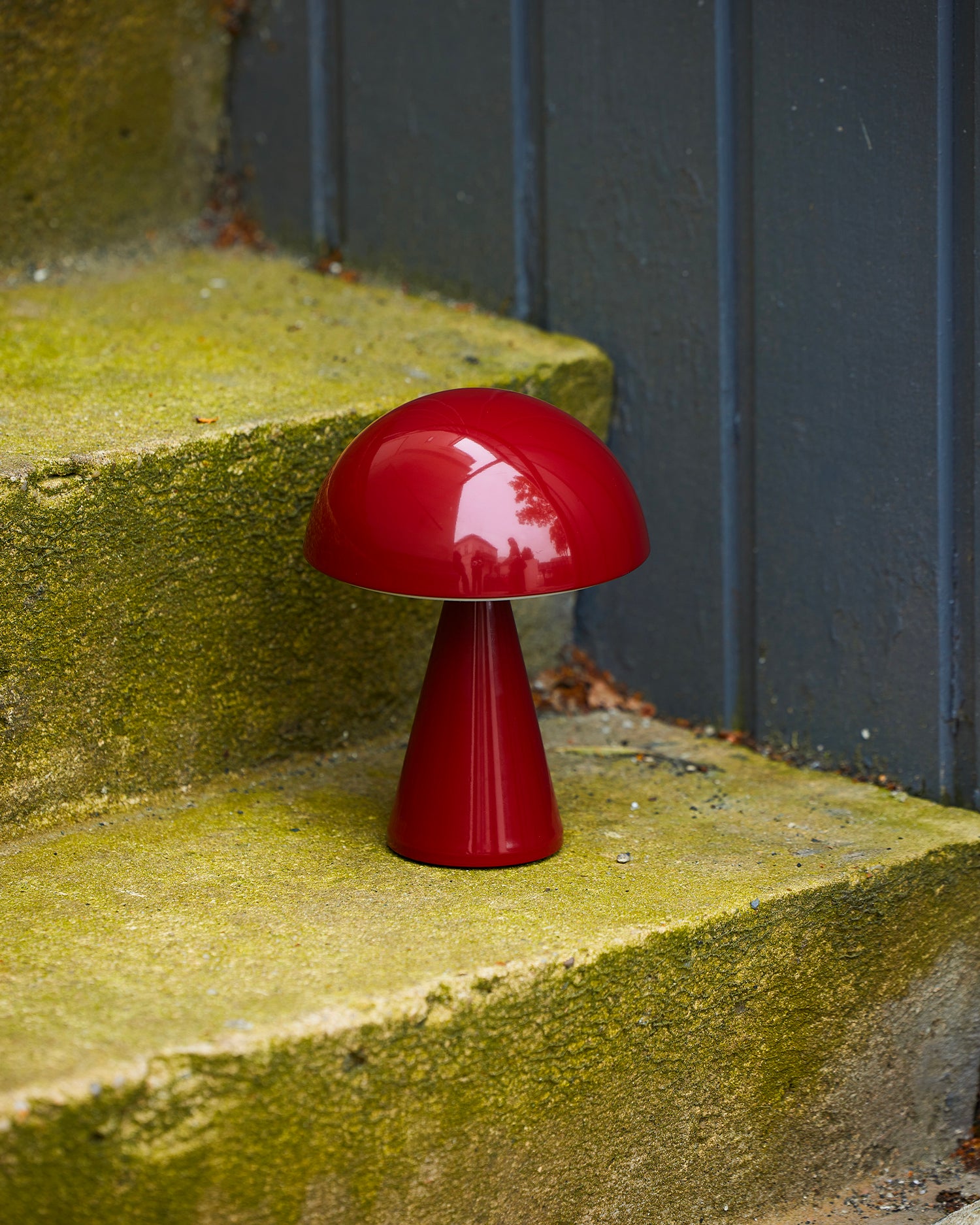 Lampada portatile Mush, rossa