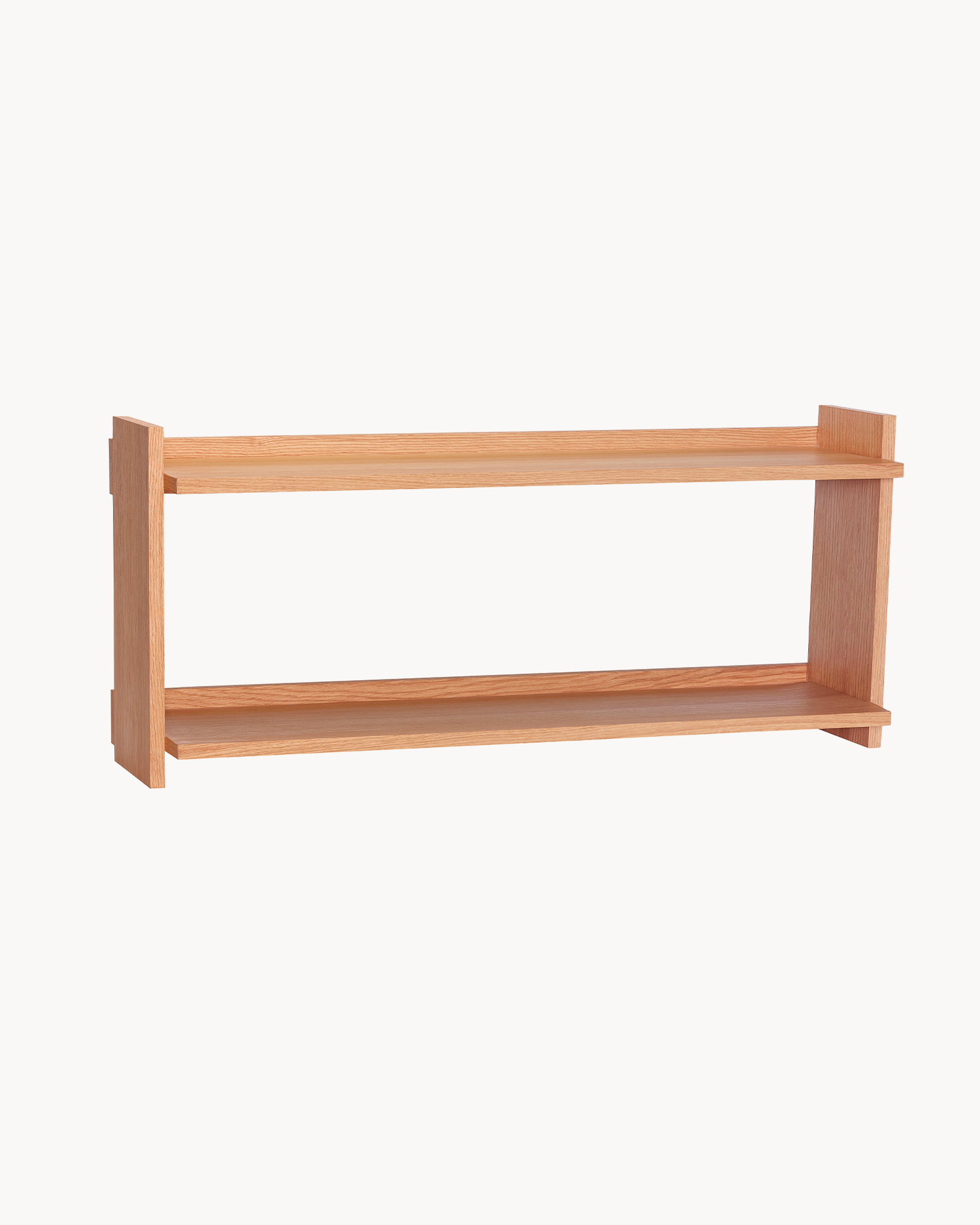 Scaffale da parete in legno di quercia Forma