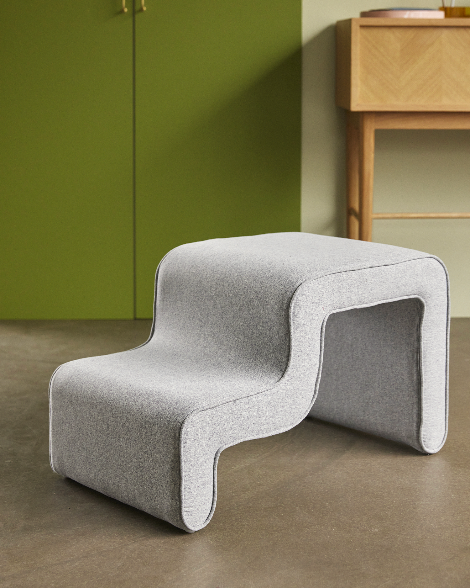 Pouf imbottito Wave