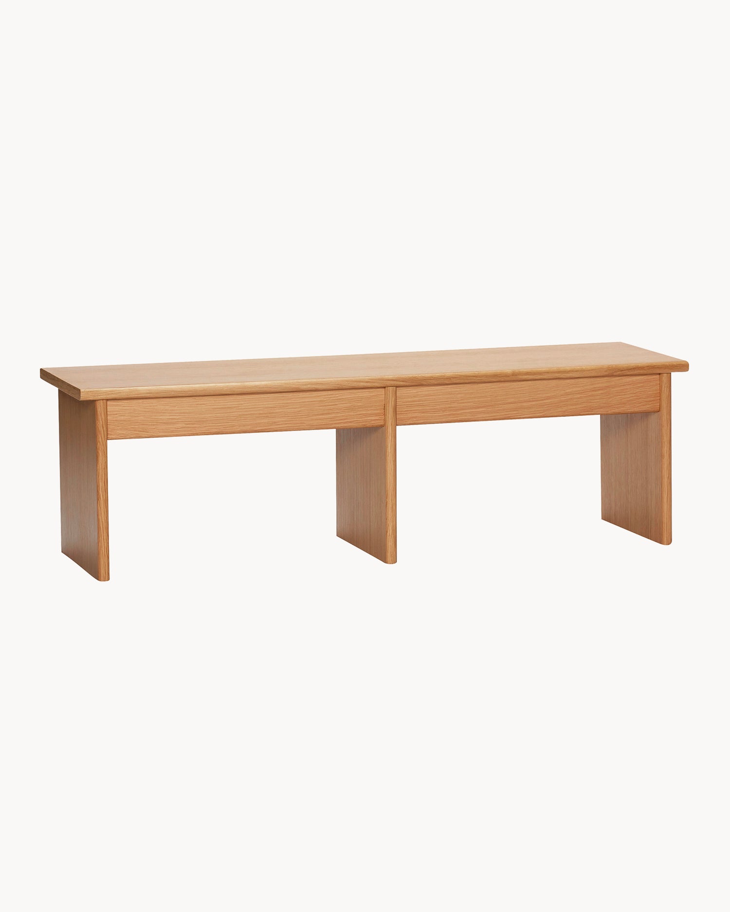 Tavolino laterale in legno Doppio